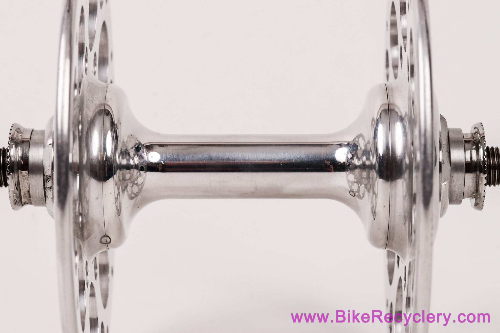 NOS Curtis Odom Holey Road Hub: Front - 32H - HIGH Flange - Handmade & GORGEOUS