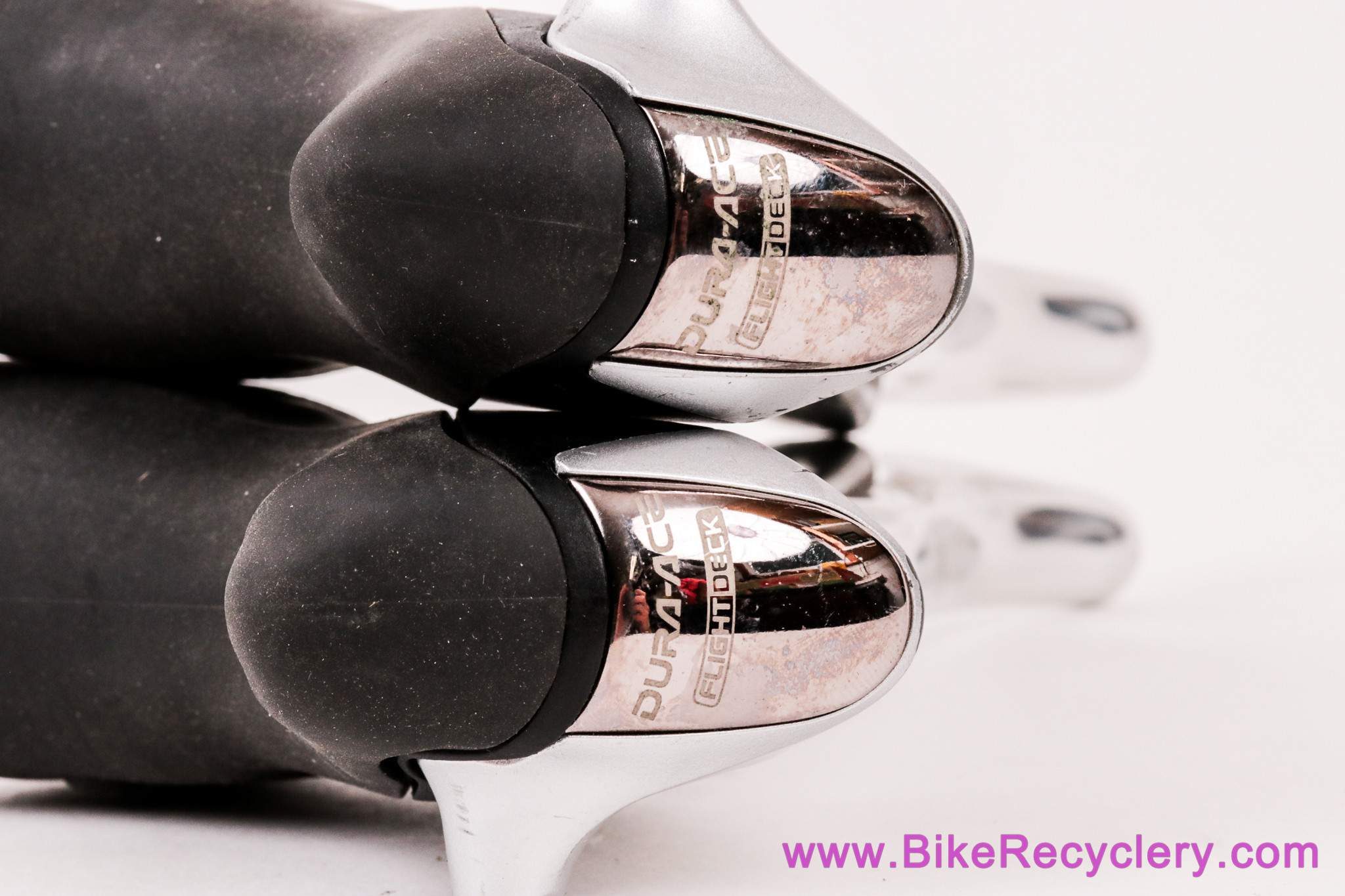 Shimano Dura Ace ST-7700-C STI Shifters: 2x9 Speed - Flightdeck Compatible (EXC+)