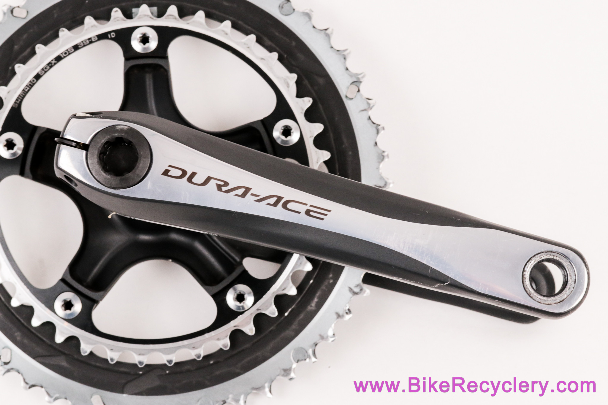 Shimano Dura Ace FC-7900 Crankset: 172.5mm - 53/39t (EXC+) - Bike