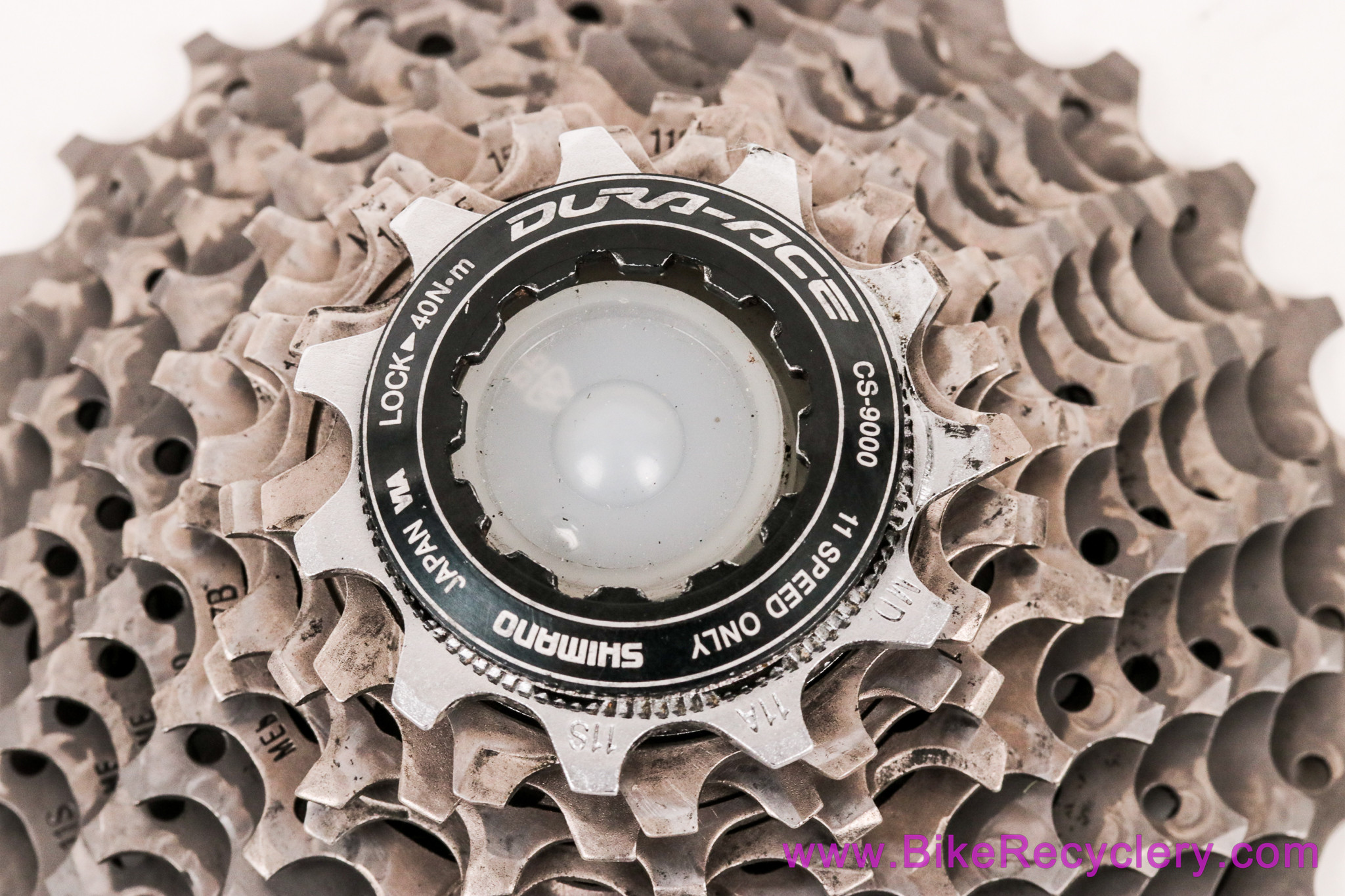 Shimano Dura Ace CS-9000 11 Speed Cassette: 11-28t (EXC) - Bike