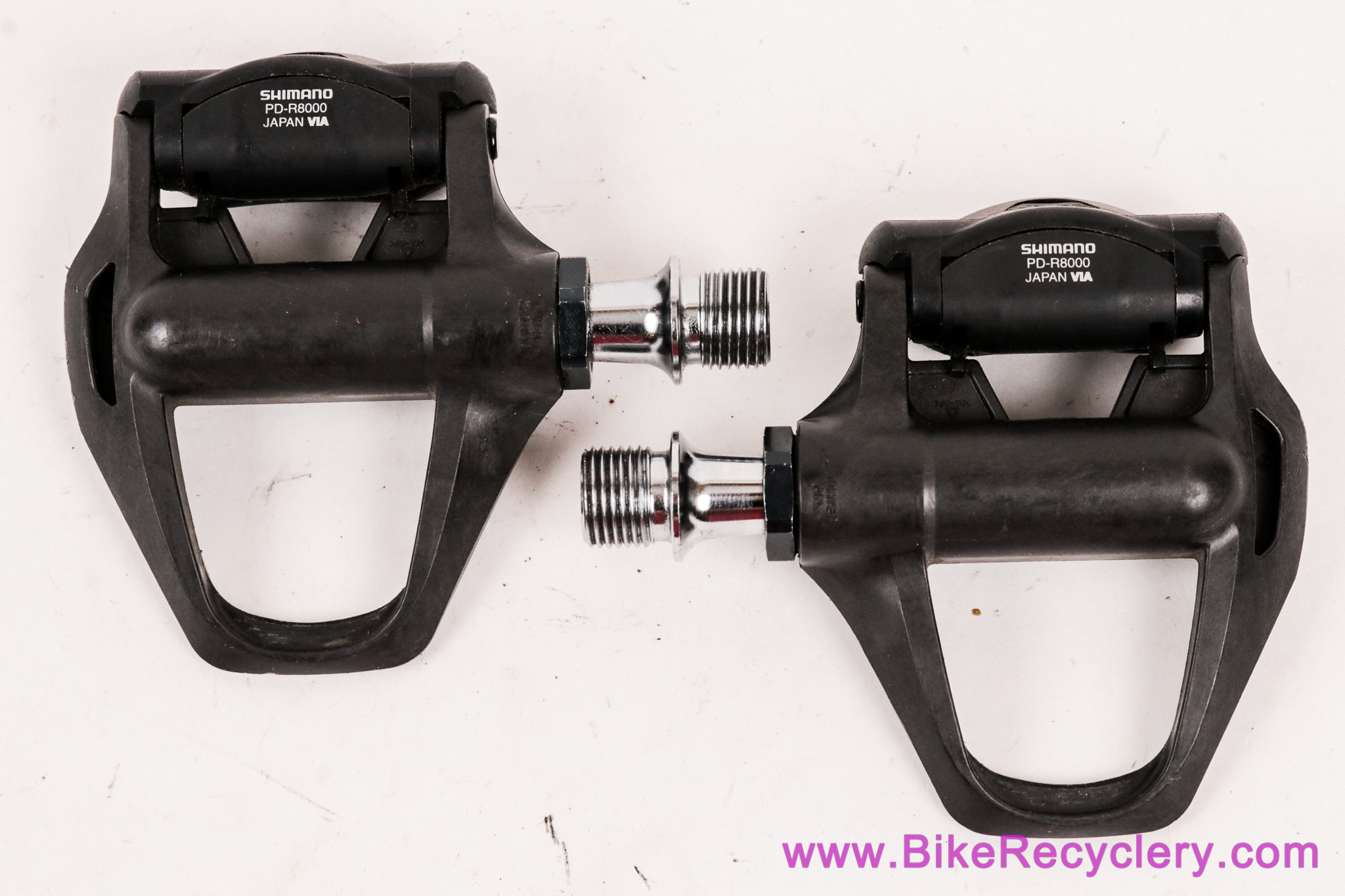 Shimano Ultegra PD-R8000 SPD-SL Pedals: Black (Low Miles Near MINT