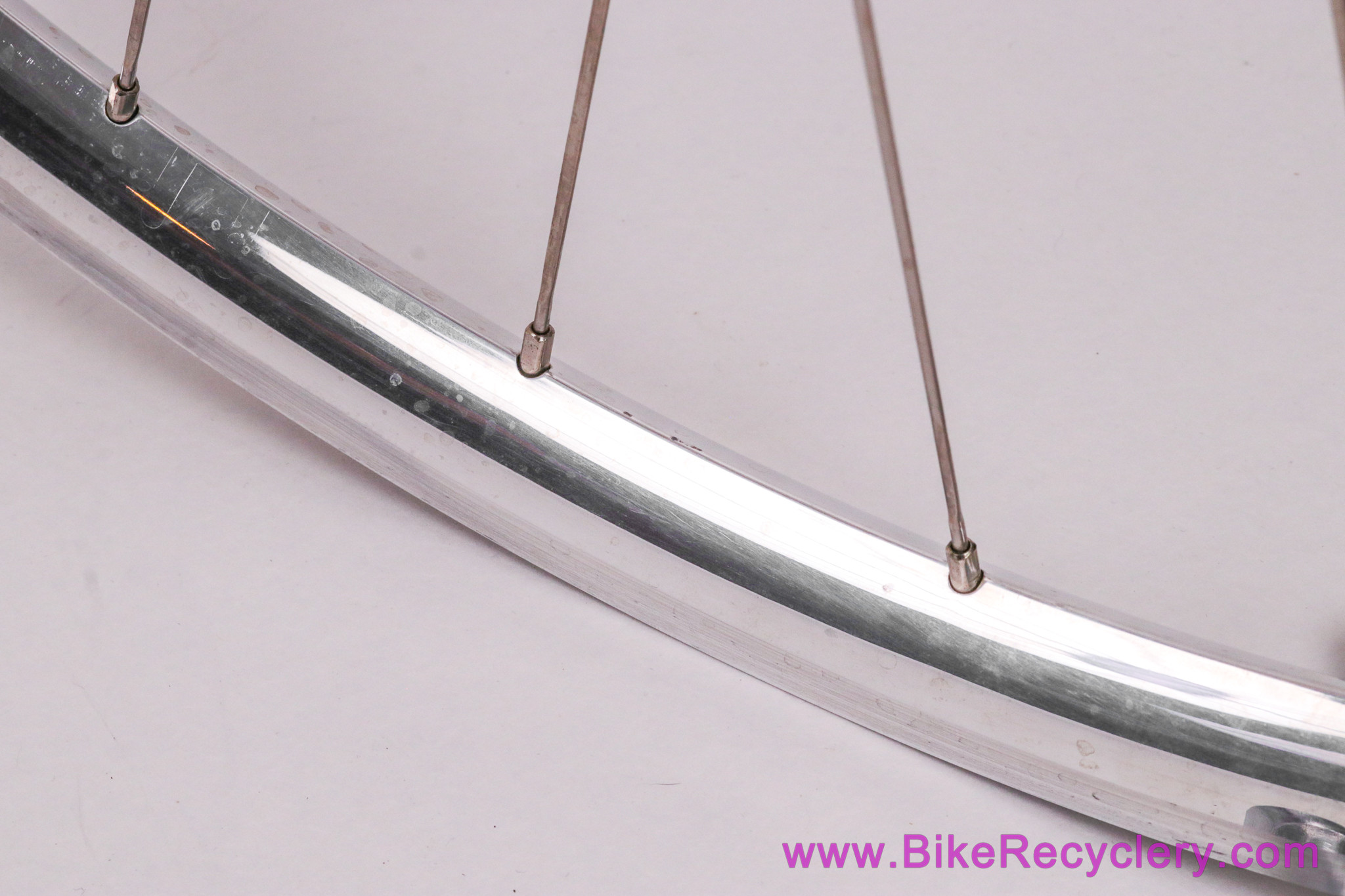 Phil Wood Classic Cassette Hub / H+Son Archetype Wheelset: Campy 9/10/11/12s - 28/32H - Polished (LOW MILES Near Mint++)