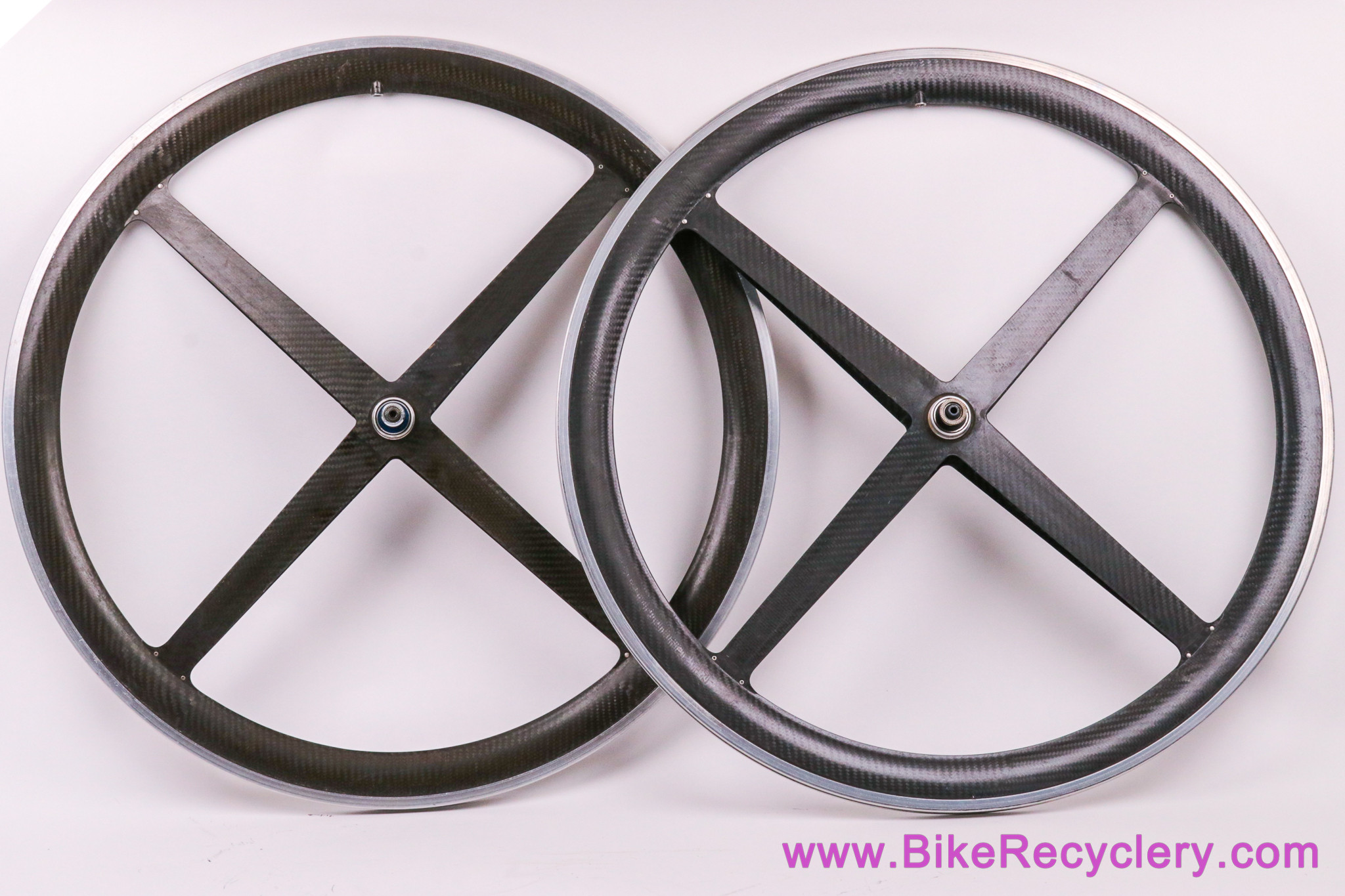 700c Spinergy Rev X X-Tra Light Carbon 4-Spoke Wheelset: 8/9 Speed