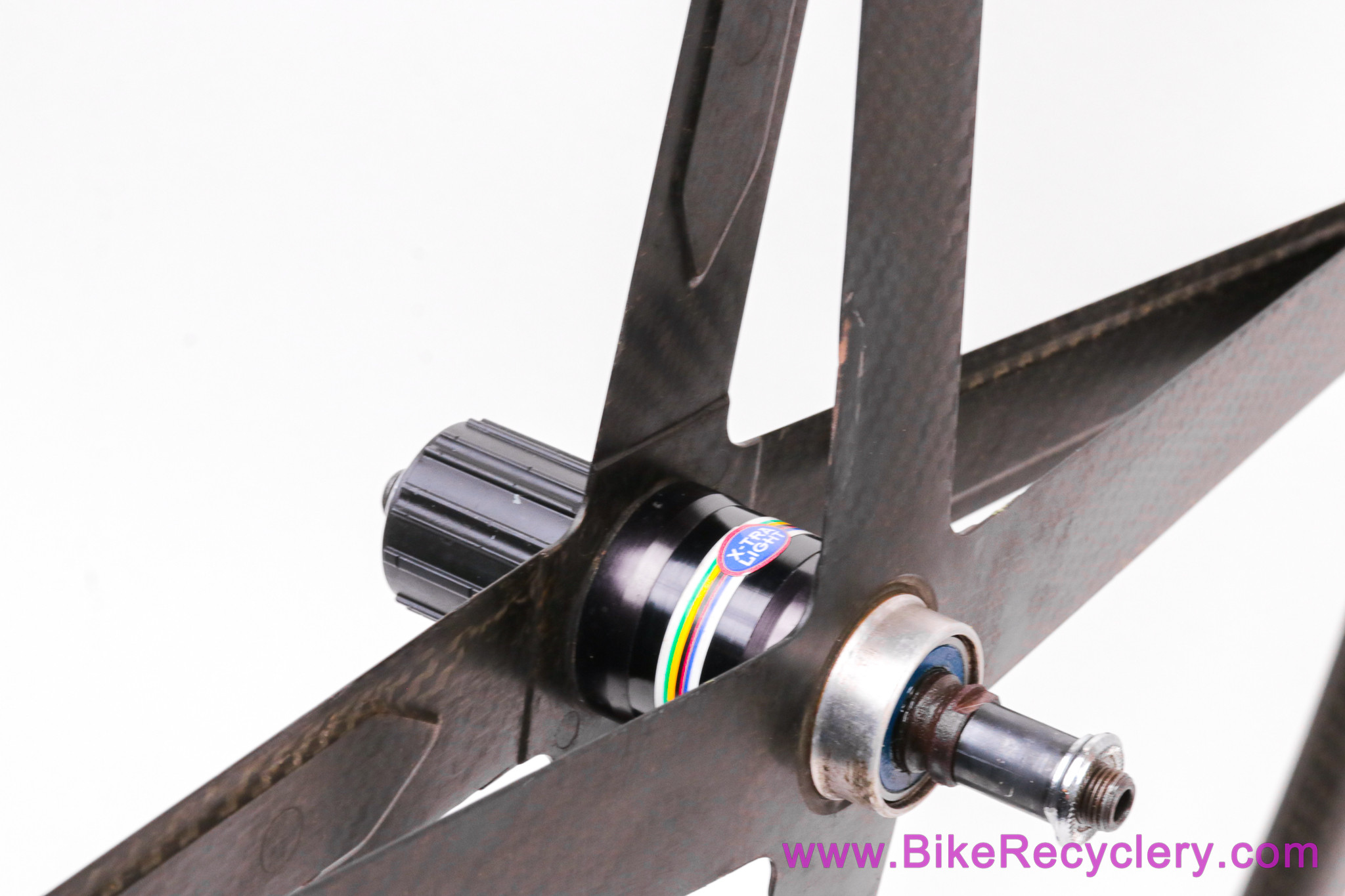 700c Spinergy Rev X X-Tra Light Carbon 4-Spoke Wheelset: 8/9 Speed