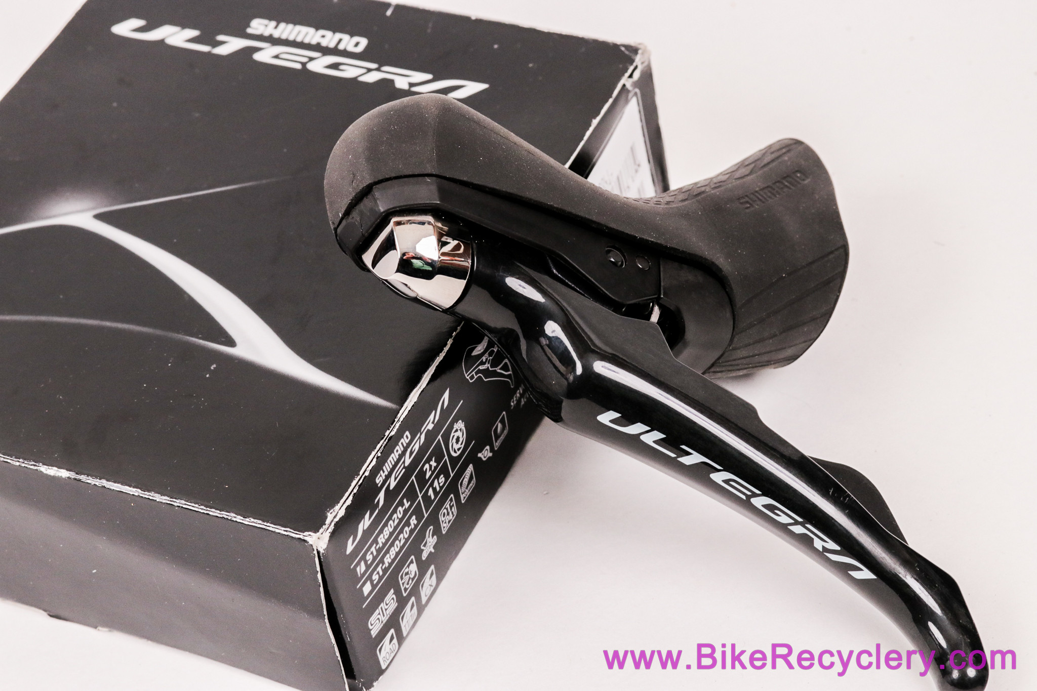 Shimano Ultegra ST-R8020-L Di2 LEFT STI Shifter: Hydraulic - 2x