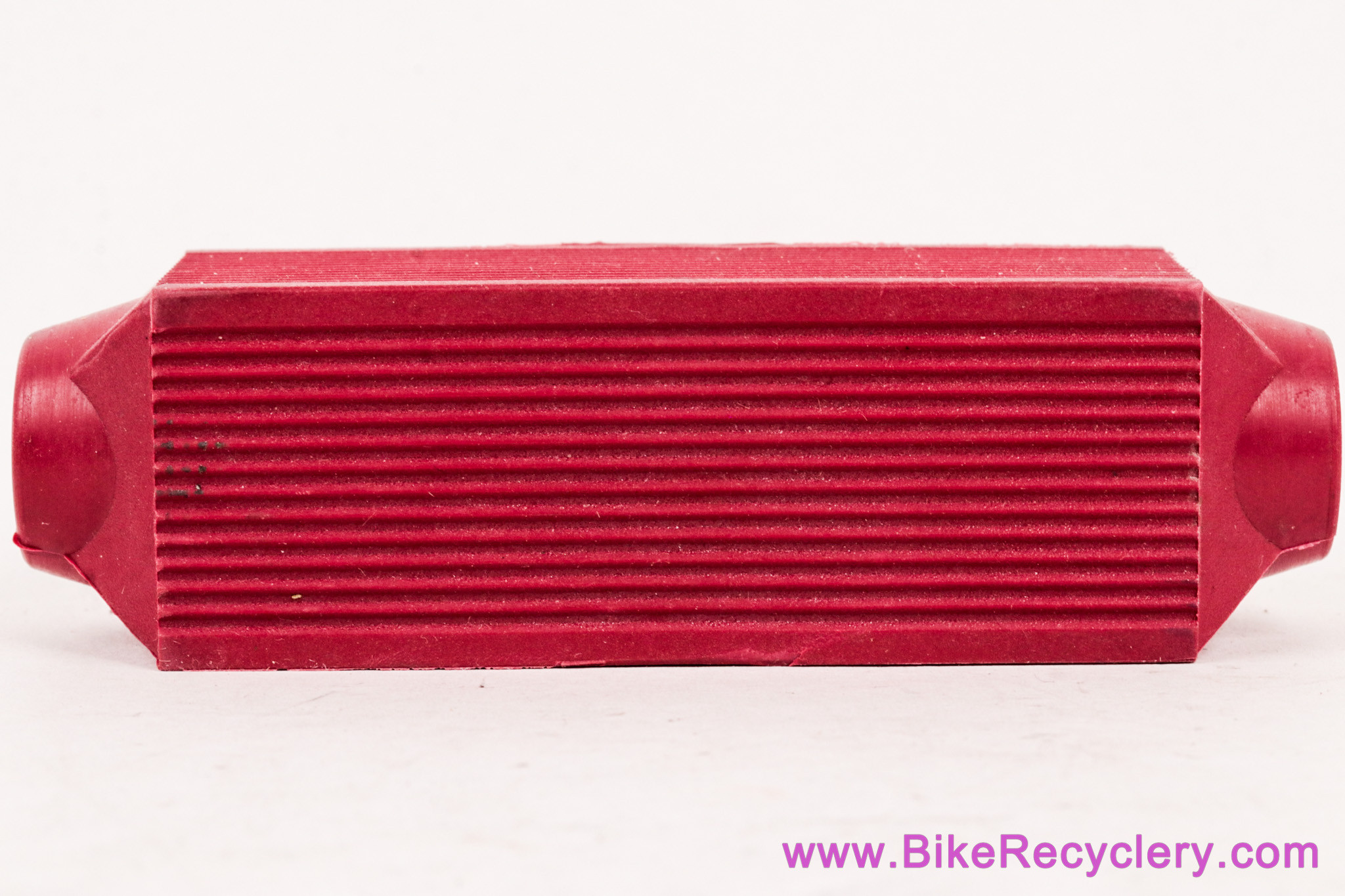 Reproduction Torrington #10(?) Pedal Blocks: 4" - Red - Set of 4 (NEW)