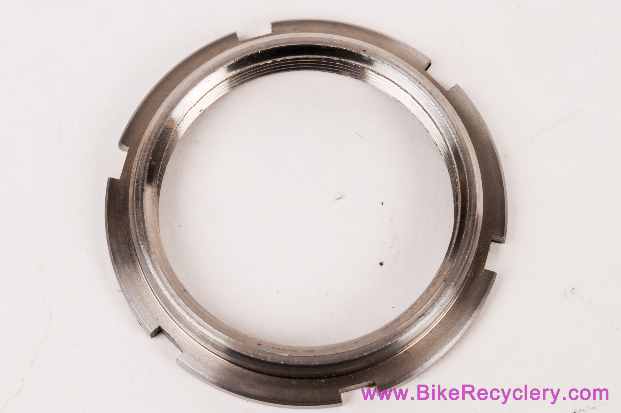 Phil Wood Fixed Gear / Track Lockring: Stainless Steel - Left Thread (New)