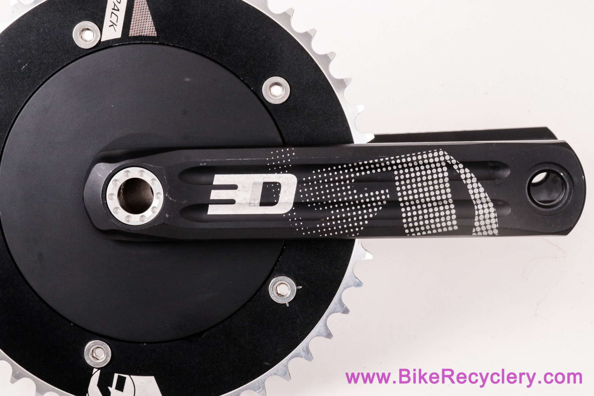 ROTOR 3D24 Track Crankset: 170mm x 49t Vision Pro - Black (Barely Used Near Mint+)
