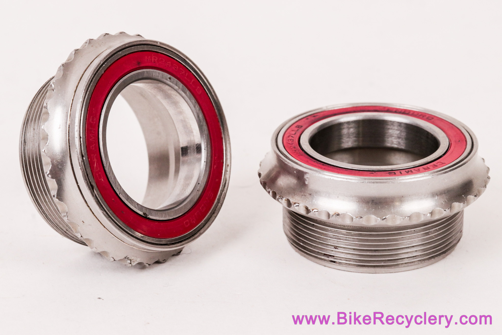 ROTOR Track24 Threaded Bottom Bracket: CERAMIC - BSA (Perfect Bearings, Low Miles