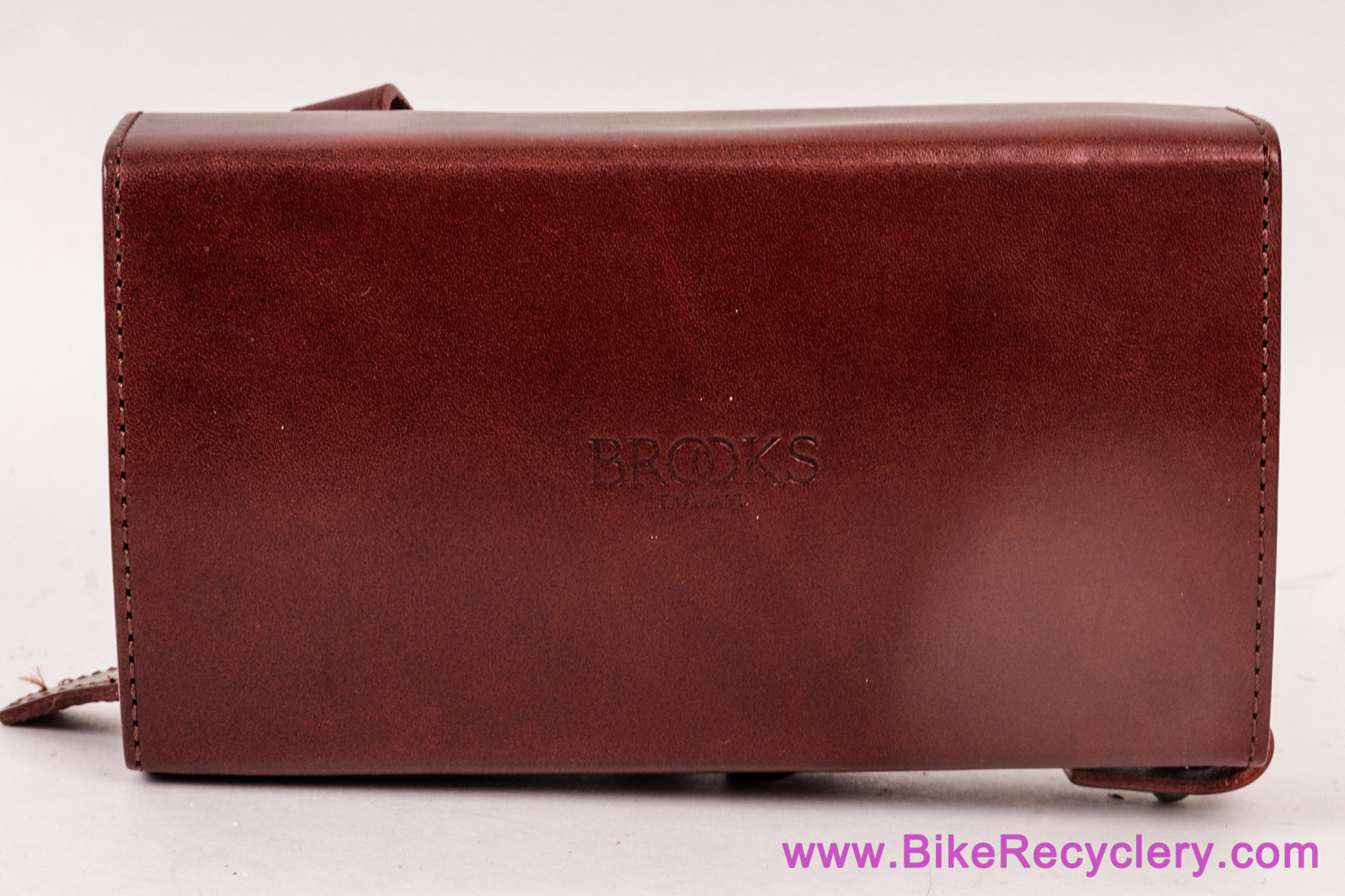 Brooks D-Shaped Saddle Bag: Antique Brown (NEW)