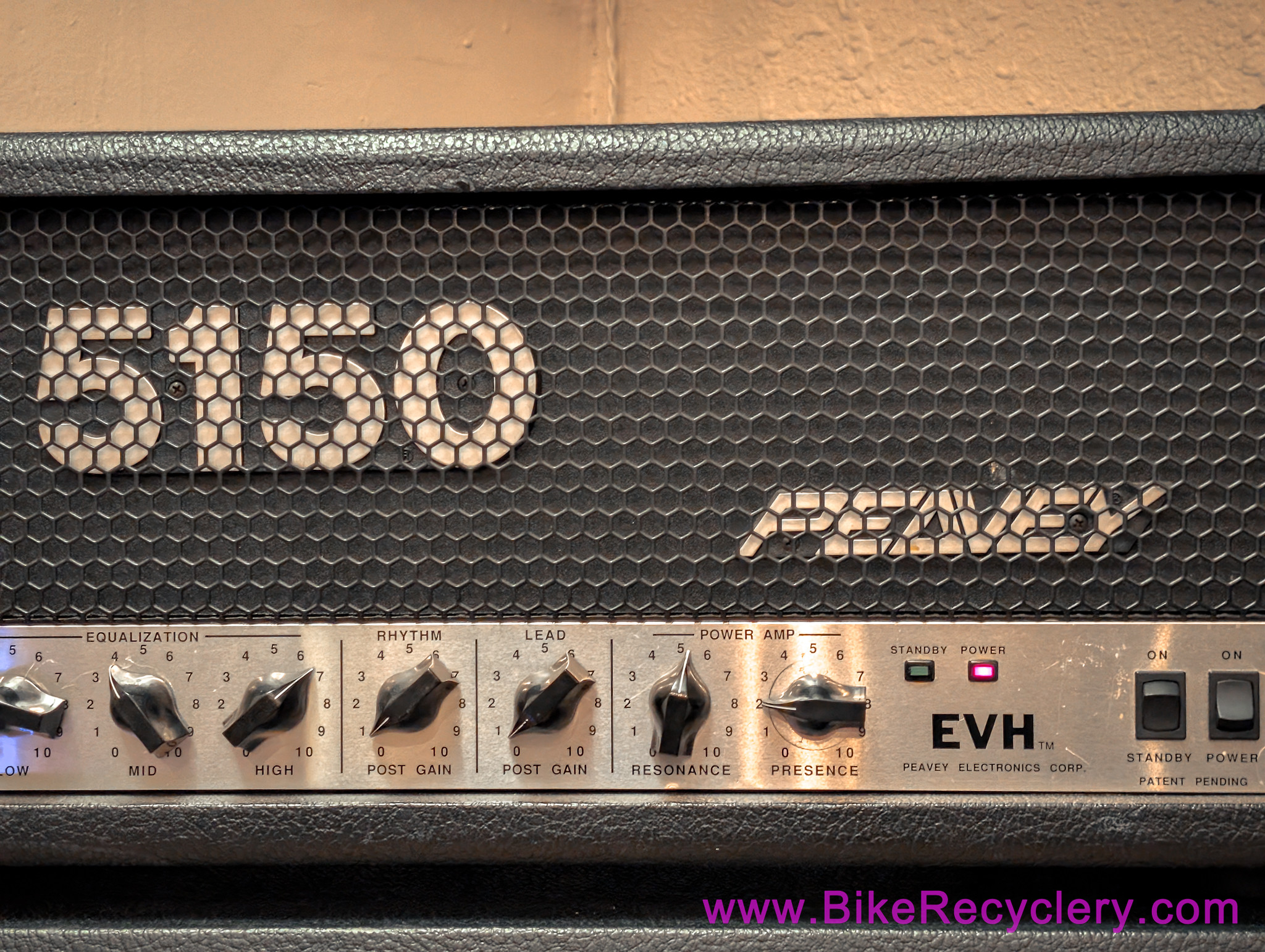 1992 Peavey 5150 BLOCK LETTER EVH Half Stack Guitar Amp: 120W Head 4x12 Cab & Footswitch (Near Mint, Inspected, LOCAL PICKUP ONLY - Cash price is $2000)