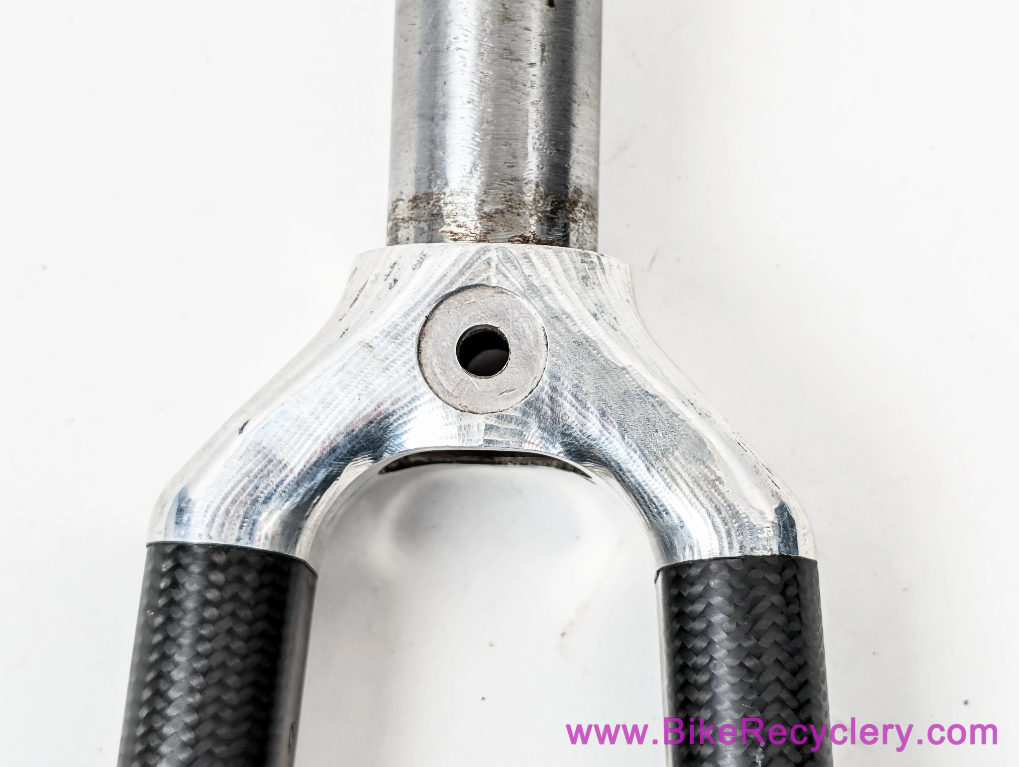 1" Ventana Road Fork: Carbon / Alloy Crown & Dropouts - Threadless (LOW Miles Near Mint++)