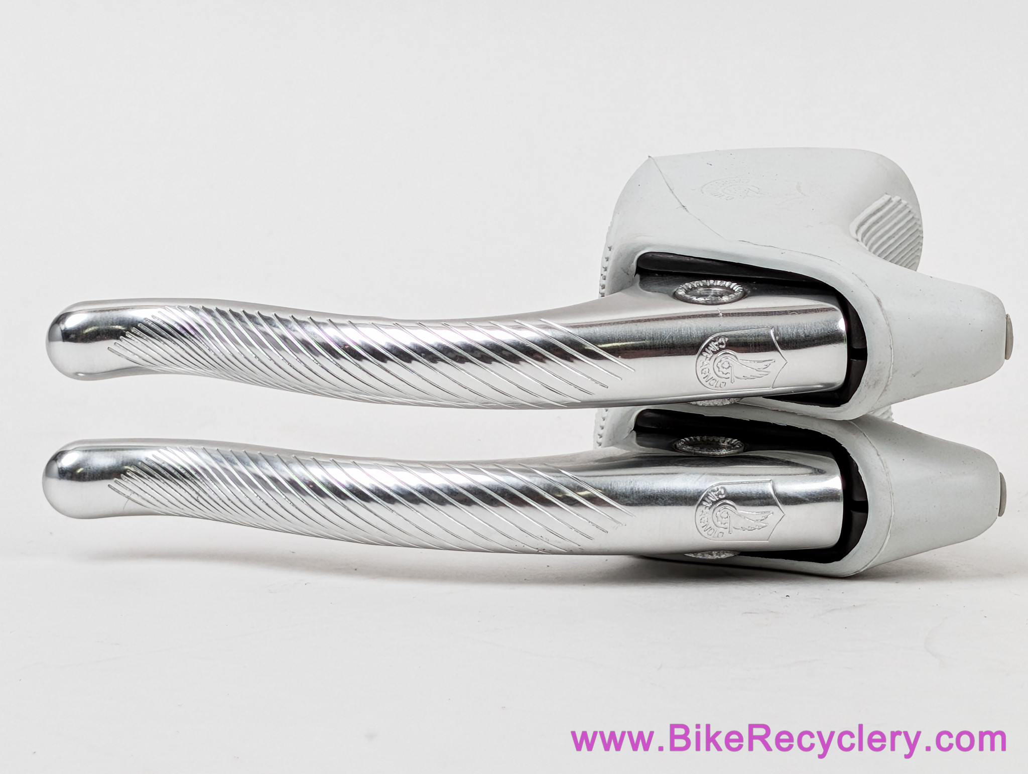 NOS Campagnolo 1st Gen C-Record / Cobalto Brake Levers: White