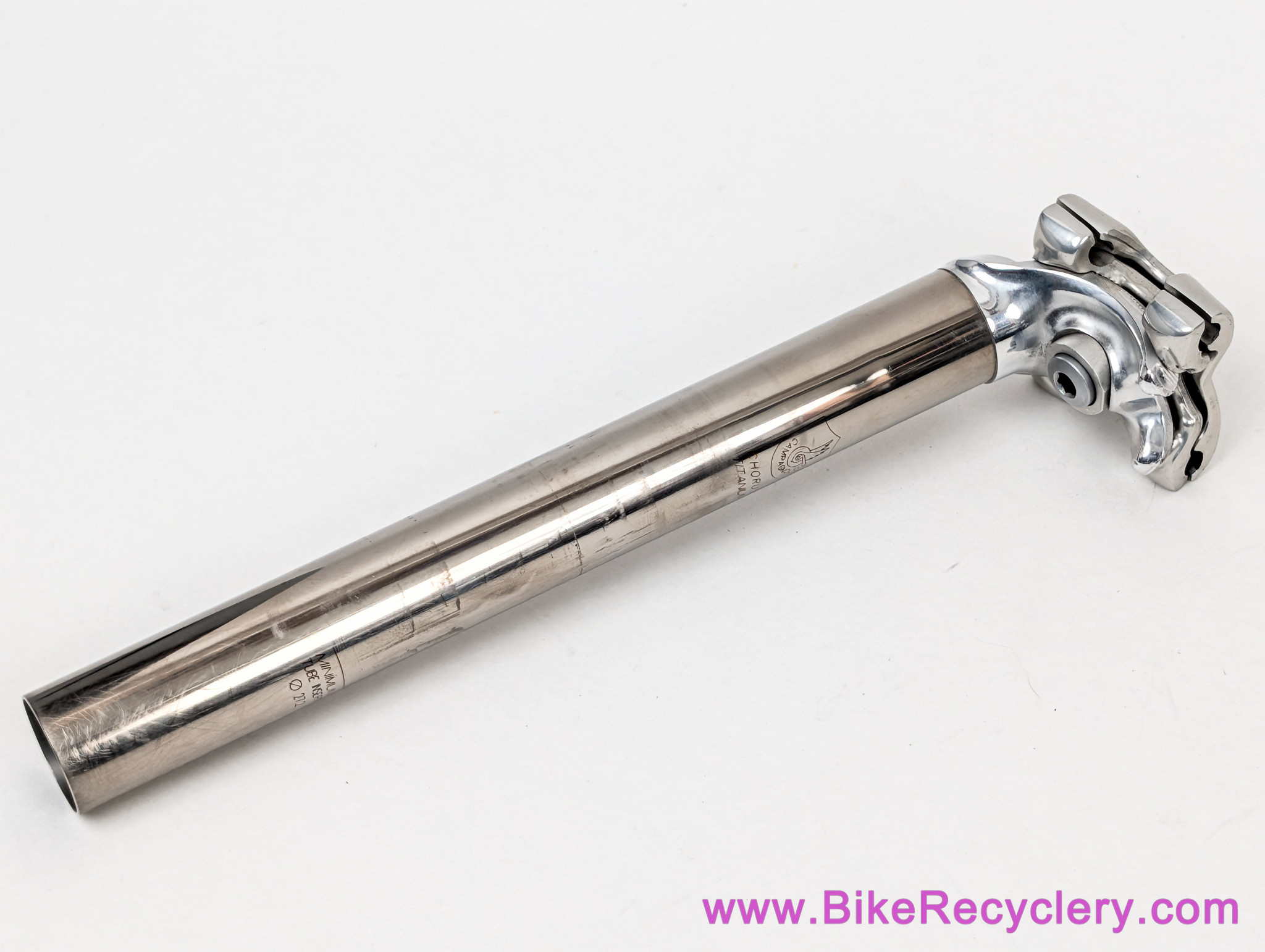 カンパニョーロ　CHORUS TITANIUM シートポスト27、2 Campagnolo Chorus Titanium Seatpost: 27.2mm x 250mm - SP-CH272T