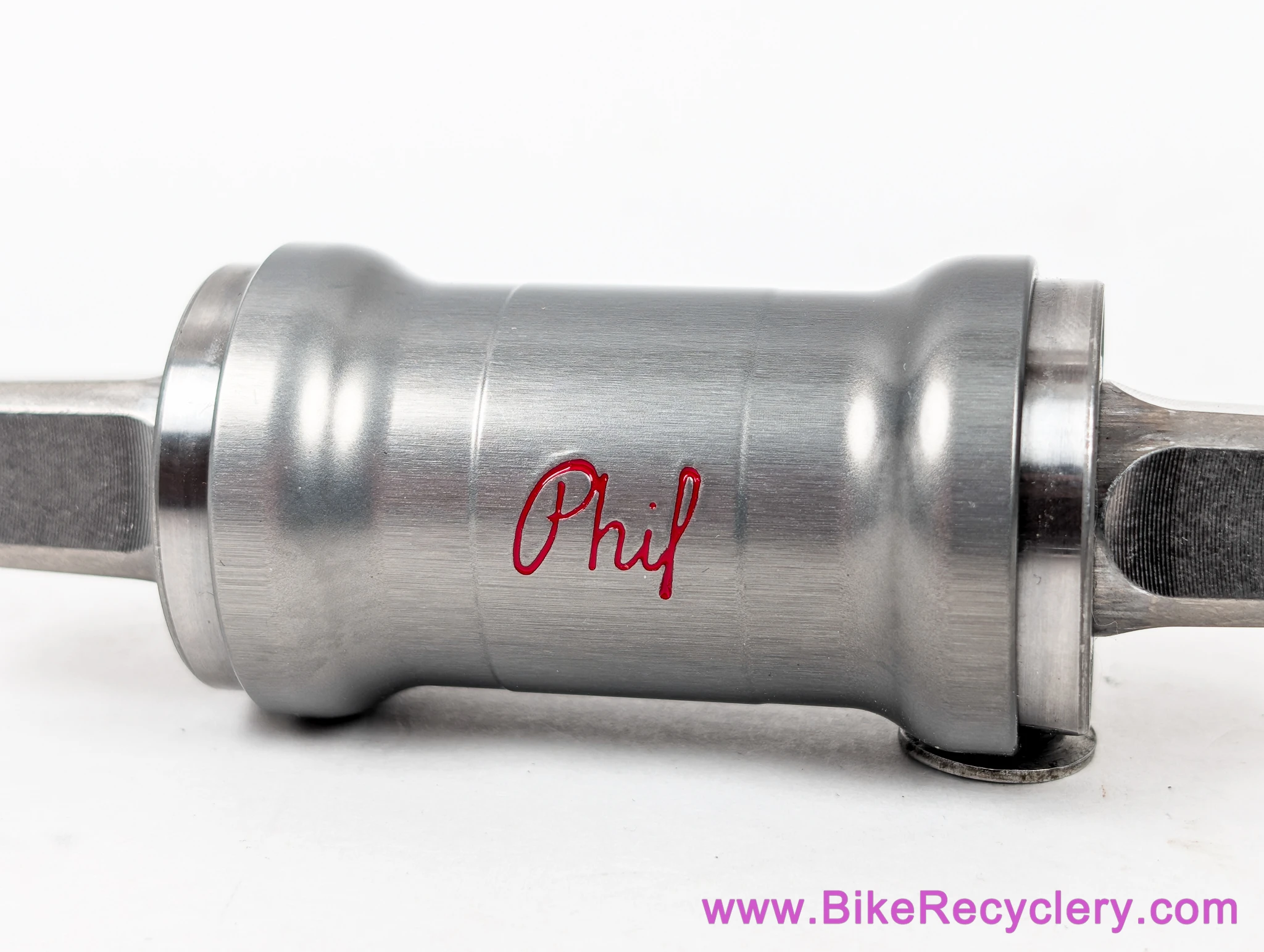 NOS Phil Wood Pro Titanium / Magnesium Bottom Bracket: 108mm JIS - BSA Rings - Tool (NEW)