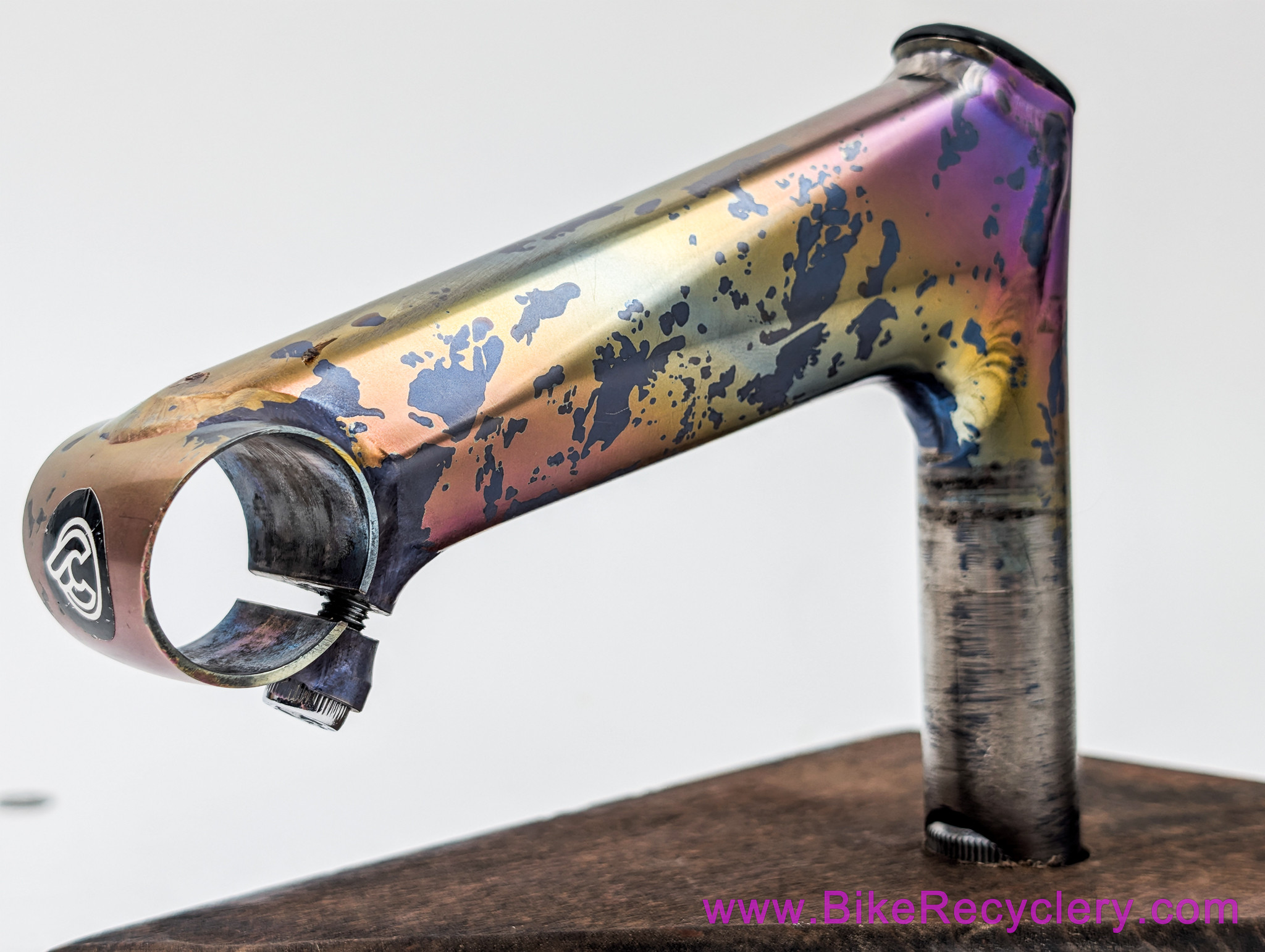Cinelli Grammo Art Titanium Quill Stem: 125mm x 26.4mm - Lisa