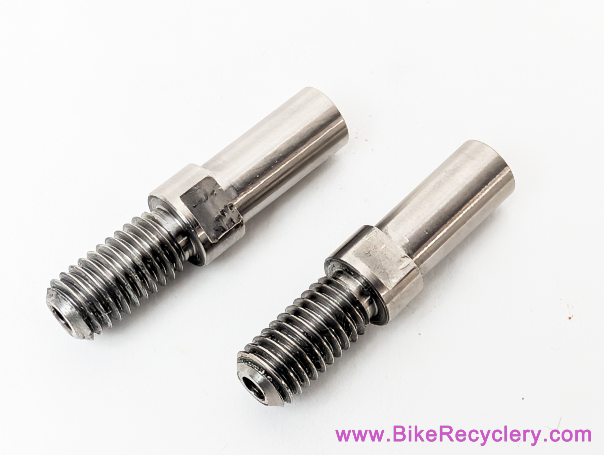 SRP Titanium V-Brake Boss / Studs: 8M x 1.25 x 16.75mm (Pair, MINT)