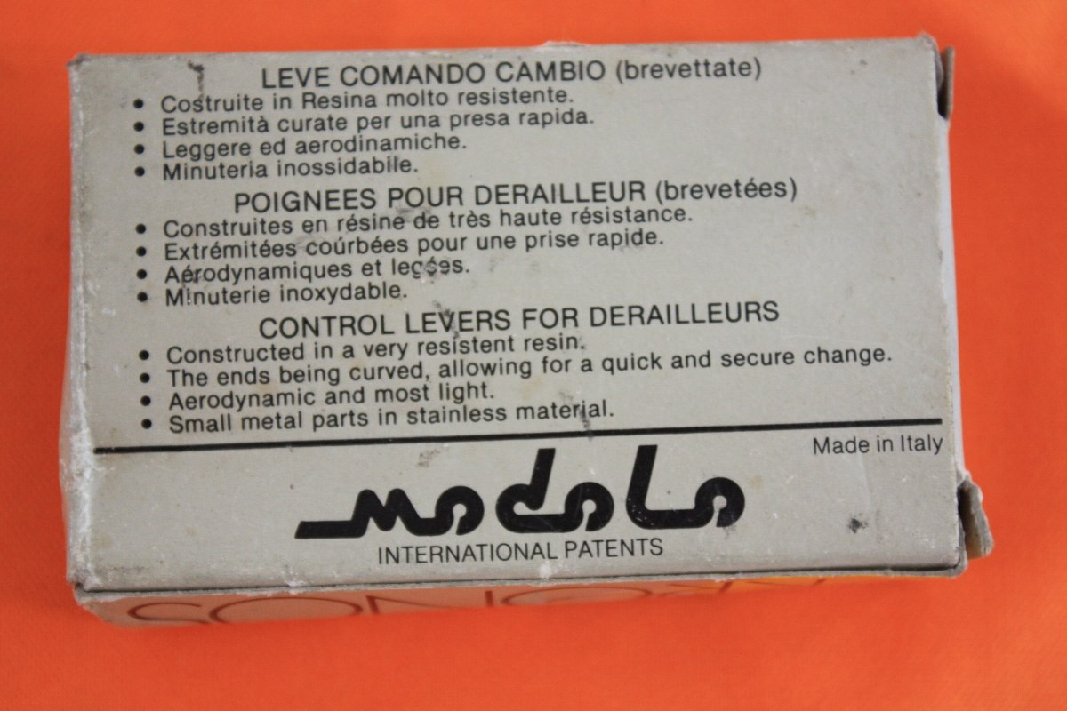 NIB Modolo Kronos Carbon Downtube Shifters 35g! - Bike Recyclery