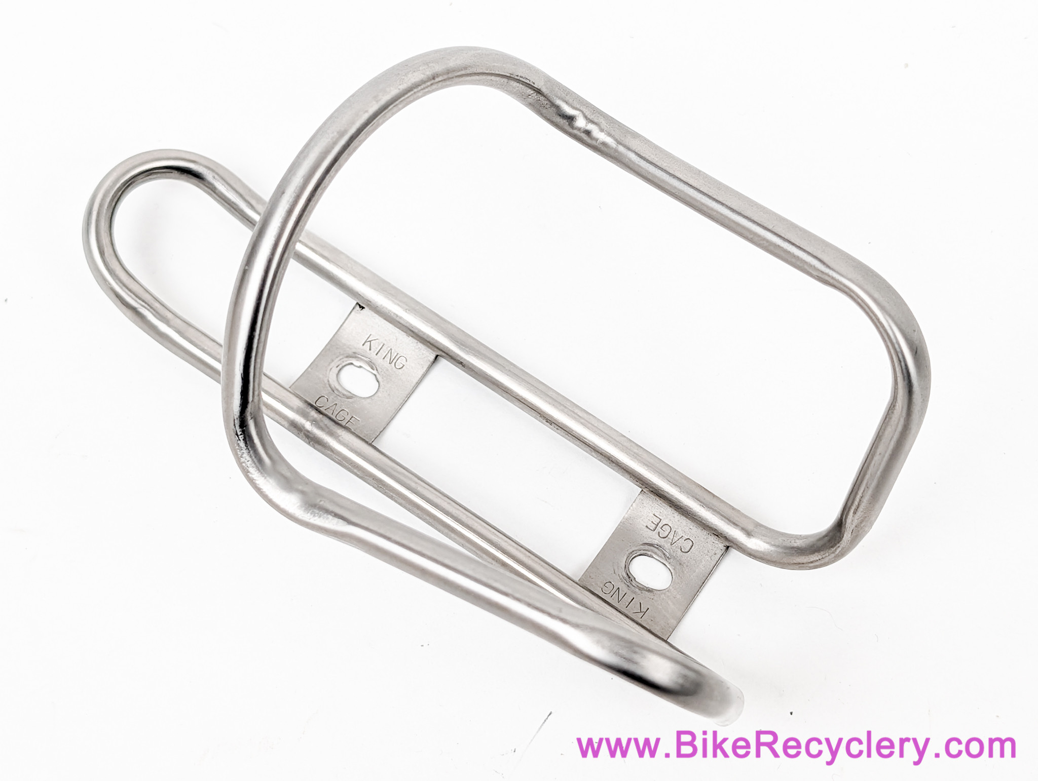 King Cage Titanium Bottle Cage: 28g (Mint)
