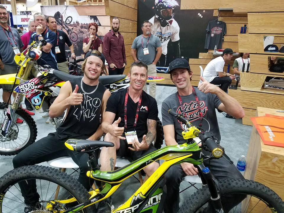 Bobby Root's M1 Sporttechnik Sterzing! Signed by Travis Pastrana & Ryan WIlliams (DISPLAY ONLY)