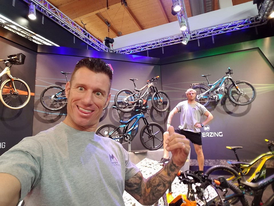 Bobby Root's M1 Sporttechnik Sterzing! Signed by Travis Pastrana & Ryan WIlliams (DISPLAY ONLY)