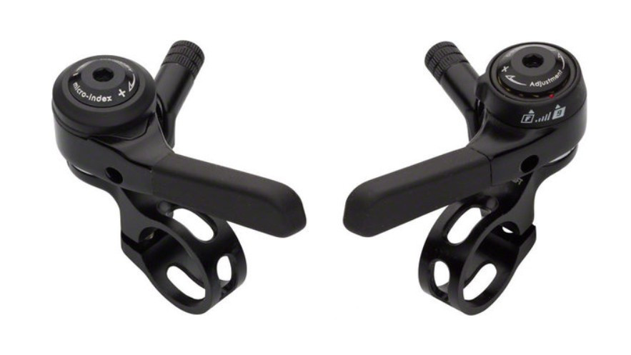 microSHIFT SL-A11 Thumb Shifters: 2/3 x 11s Shimano Road - Indexed