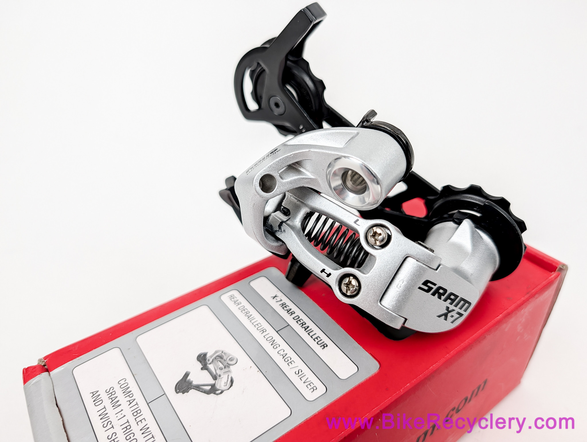 NIB/NOS SRAM X7 9-Speed Rear Derailleur: Long Cage - Silver