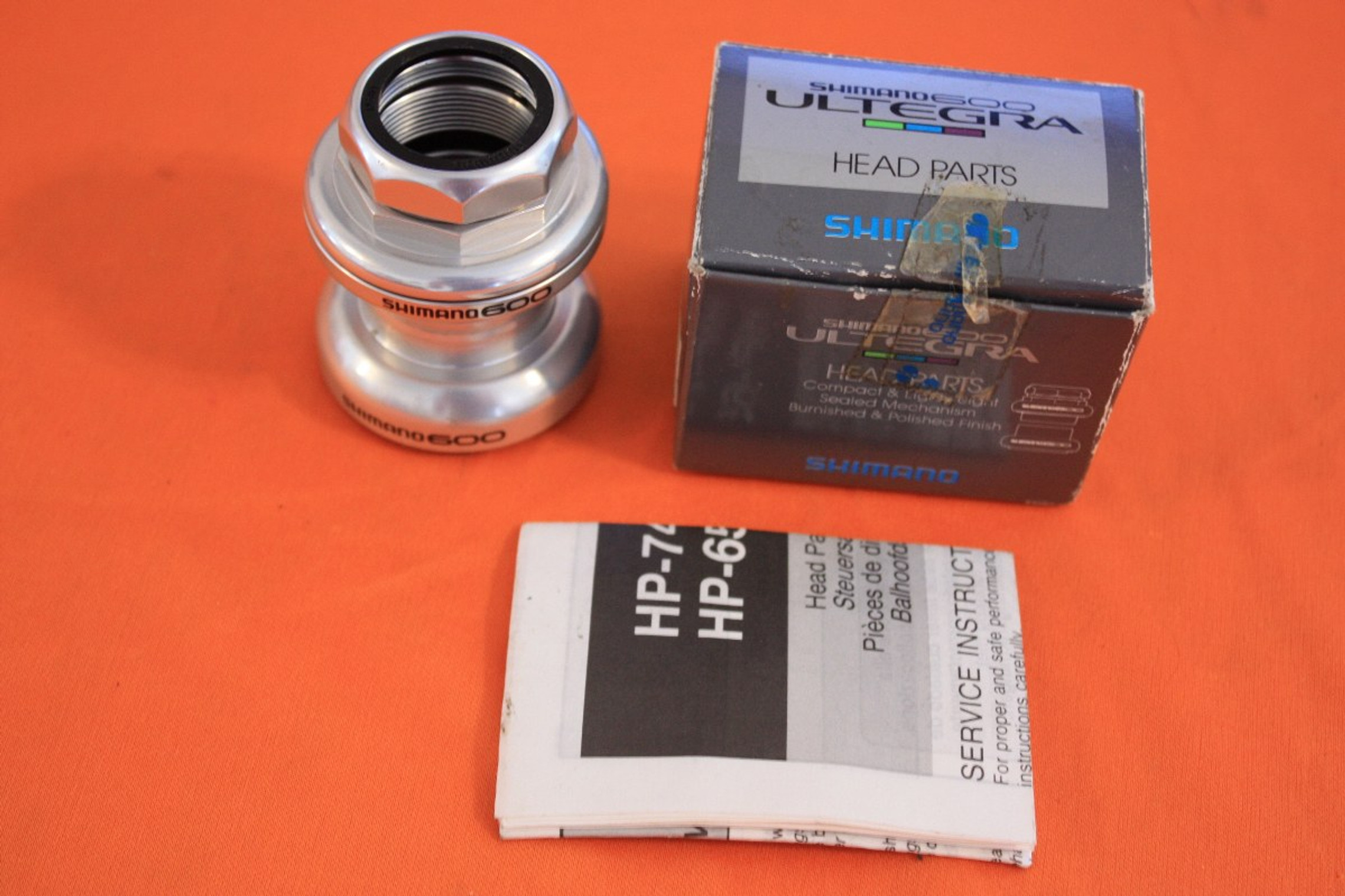 Verdorde Mechanisch wapen NIB Shimano 600/Ultegra HP-6500 1" Threaded Headset: Silver Cartridge  Bearings - Bike Recyclery