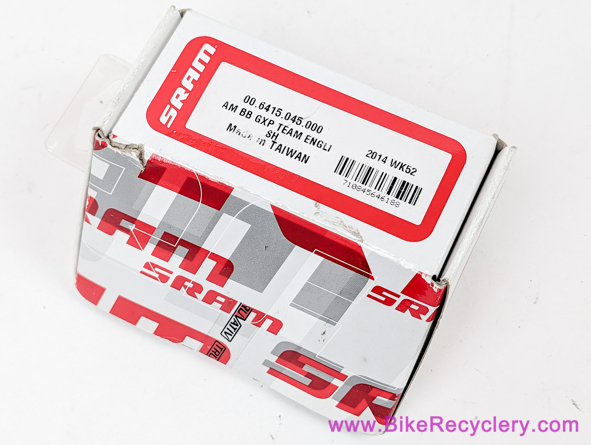SRAM GXP Team Bottom Bracket: English - BB-GXP-A1 - Grey (NEW)