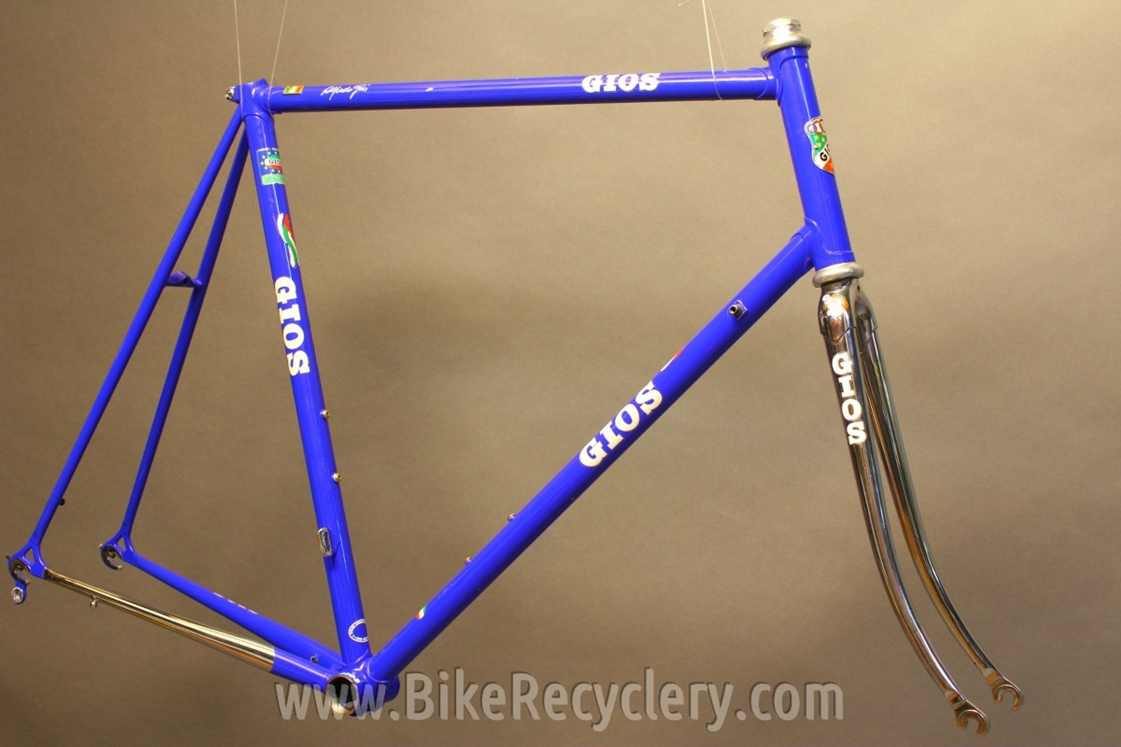GIOS Compact Road Bike Frame: 60cm (c-c), Dedacciai Lite Lugged 