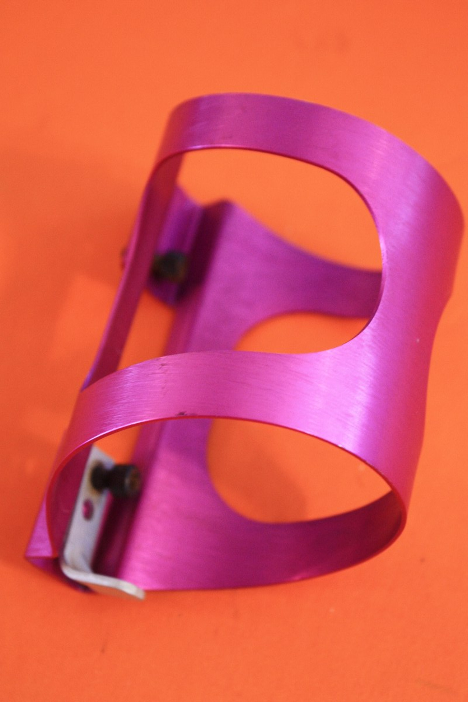 Ringle H2O Purple Anodized Water Bottle Cage: 1990's, RARE 1052