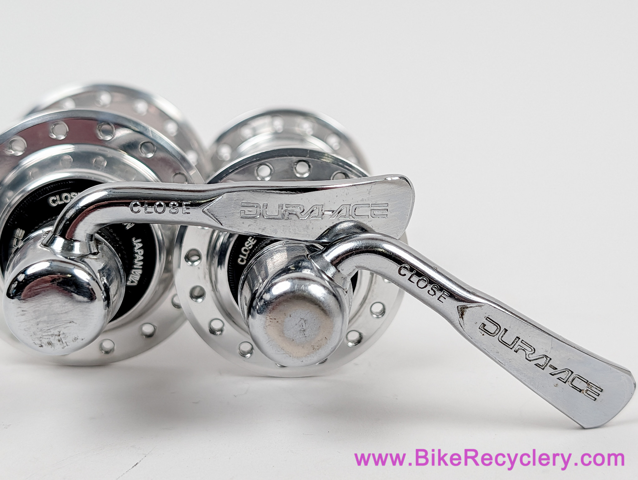 Shimano Dura Ace FH/HB -7400 Hubset: Freewheel - 32H x 126mm - QR