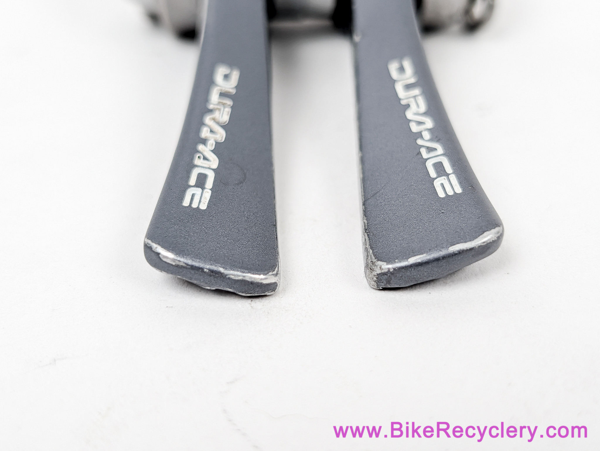 Shimano Dura Ace SL-7402 Downtube Shifters: 8 Speed - Flat Plates