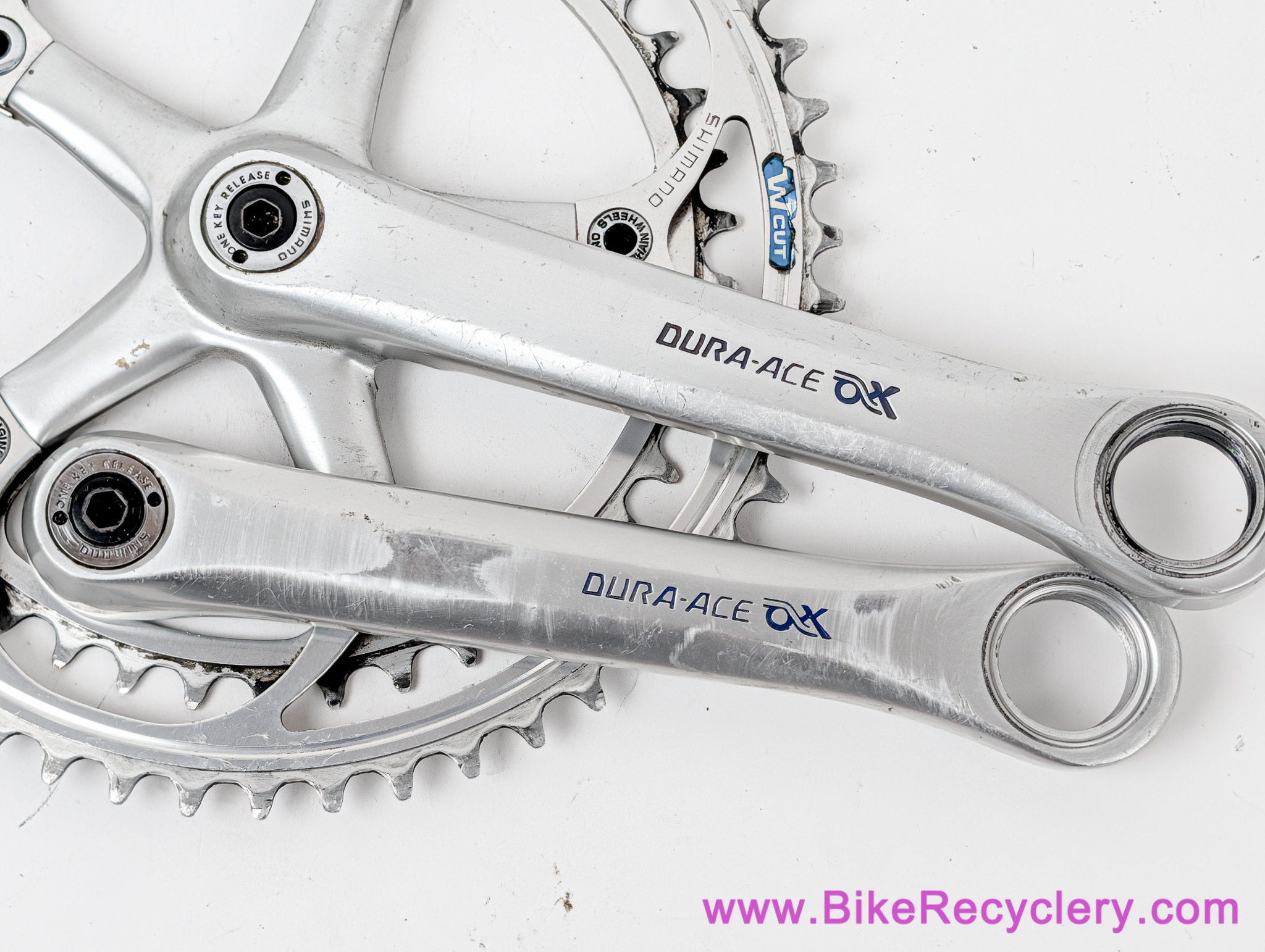 Shimano Dura Ace AX FC-7300 Crankset: 172.5mm x 52/42t - Self
