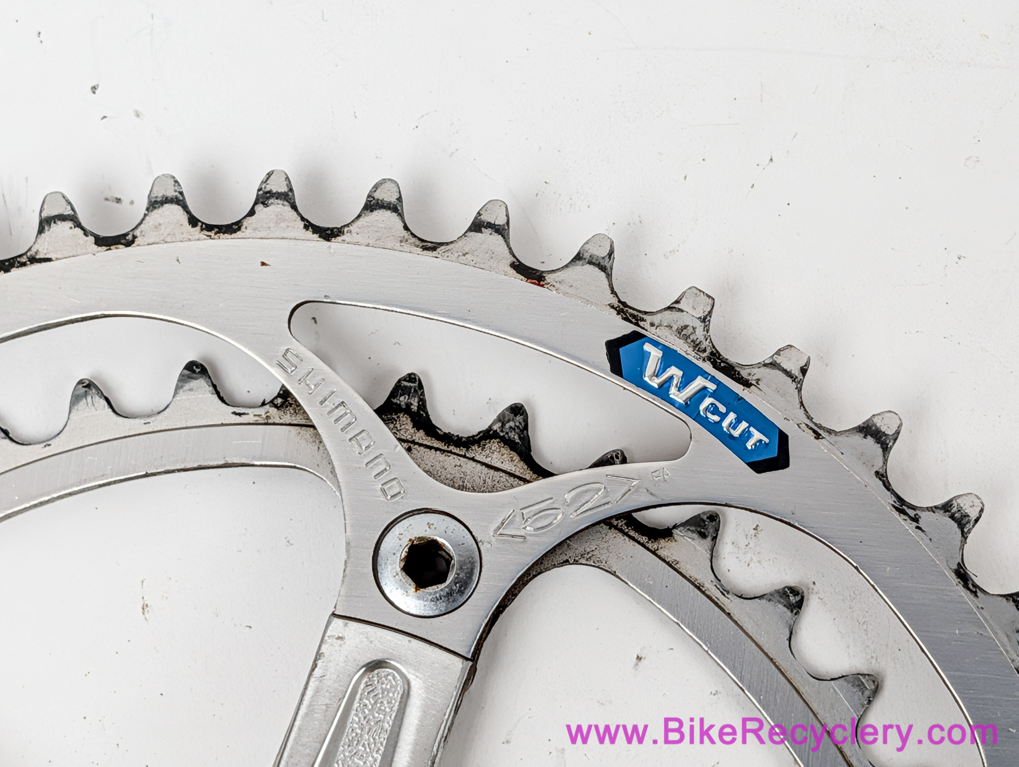Shimano 600 EX Arabesque Groupset: Crank / BB / Derailleurs / Shifters / Brakes / Levers / Hubs / Headset - 170mm x 52/42t - 36H - 6sp Uniglide (Great-EXC)