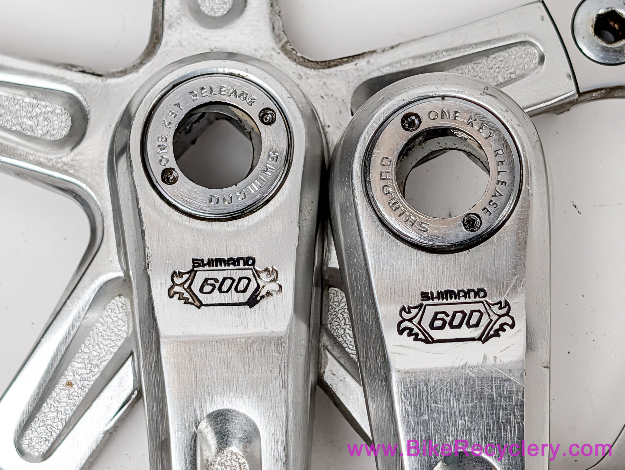 Shimano 600 EX Arabesque Groupset: Crank / BB / Derailleurs / Shifters / Brakes / Levers / Hubs / Headset - 170mm x 52/42t - 36H - 6sp Uniglide (Great-EXC)