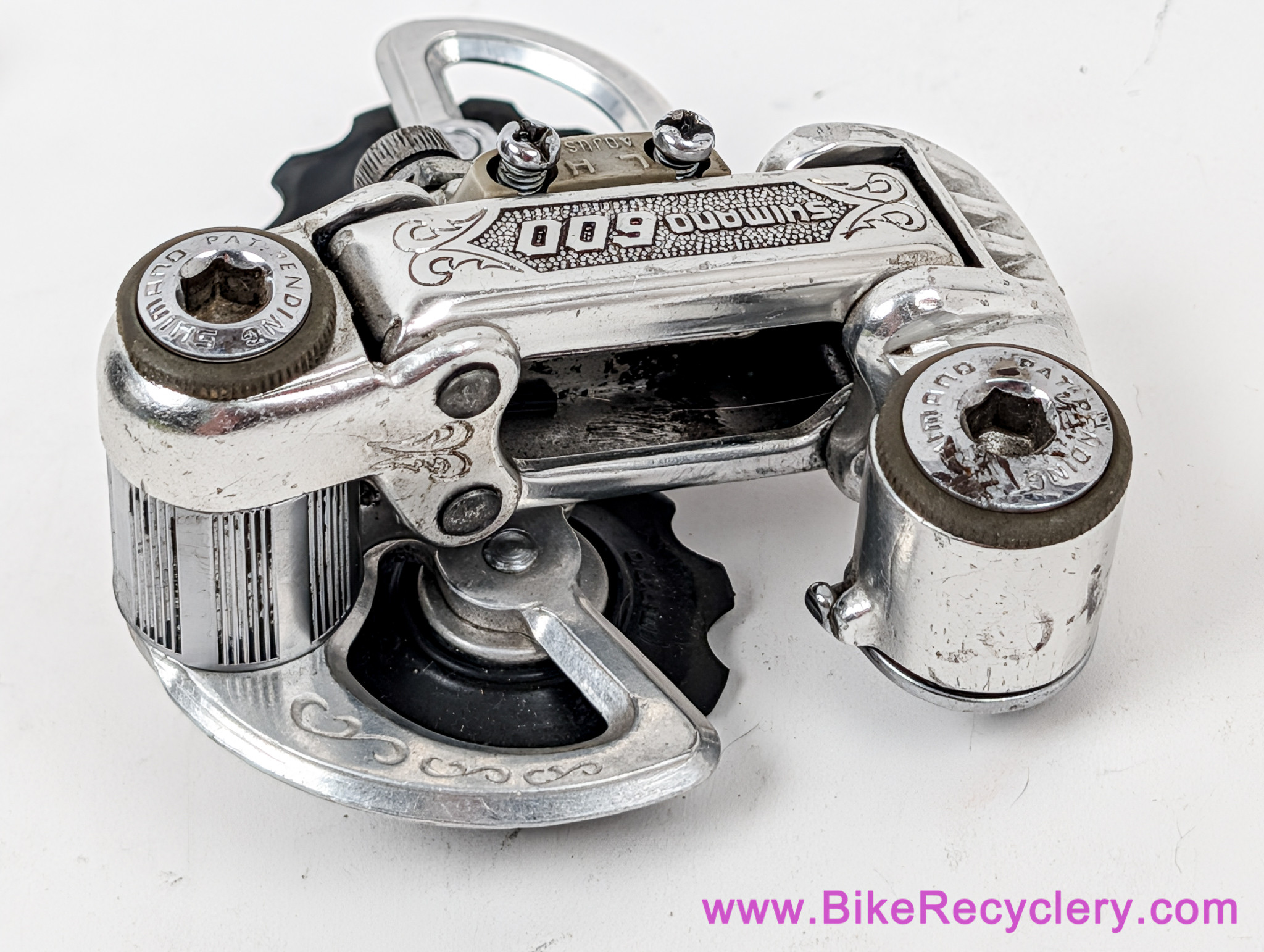 Shimano 600 EX Arabesque RD-6200 Rear Derailleur: Short Cage (Low Miles EXC+)