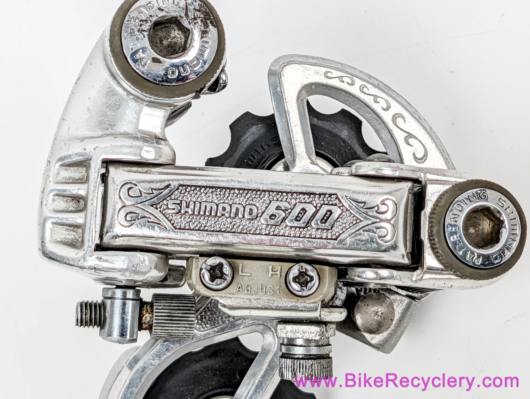 Shimano 600 EX Arabesque RD-6200 Rear Derailleur: Short Cage (Low Miles EXC+)