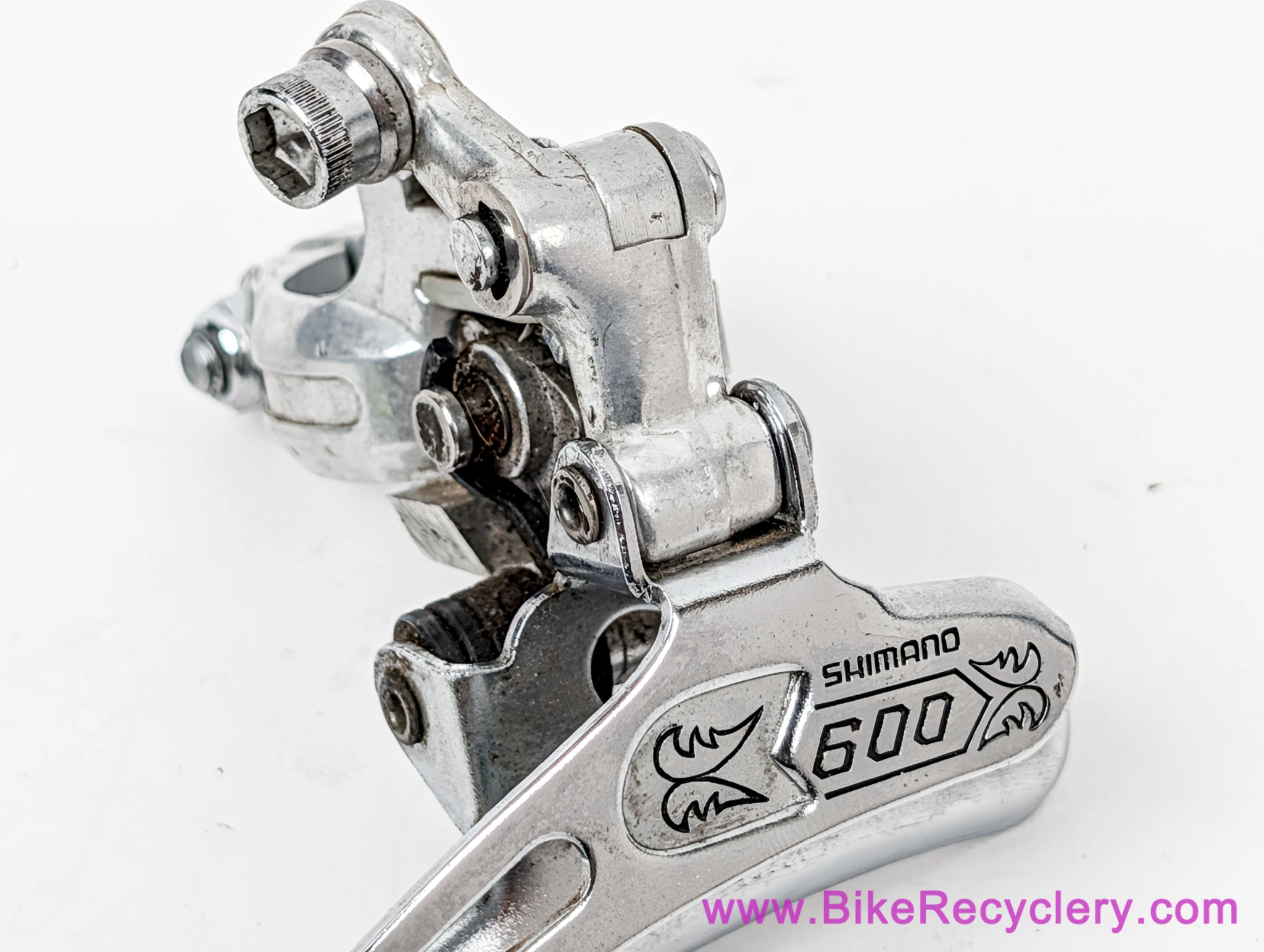 Shimano 600 EX Arabesque FD-6200 Front Derailleur: 28.6mm (Near Mint)