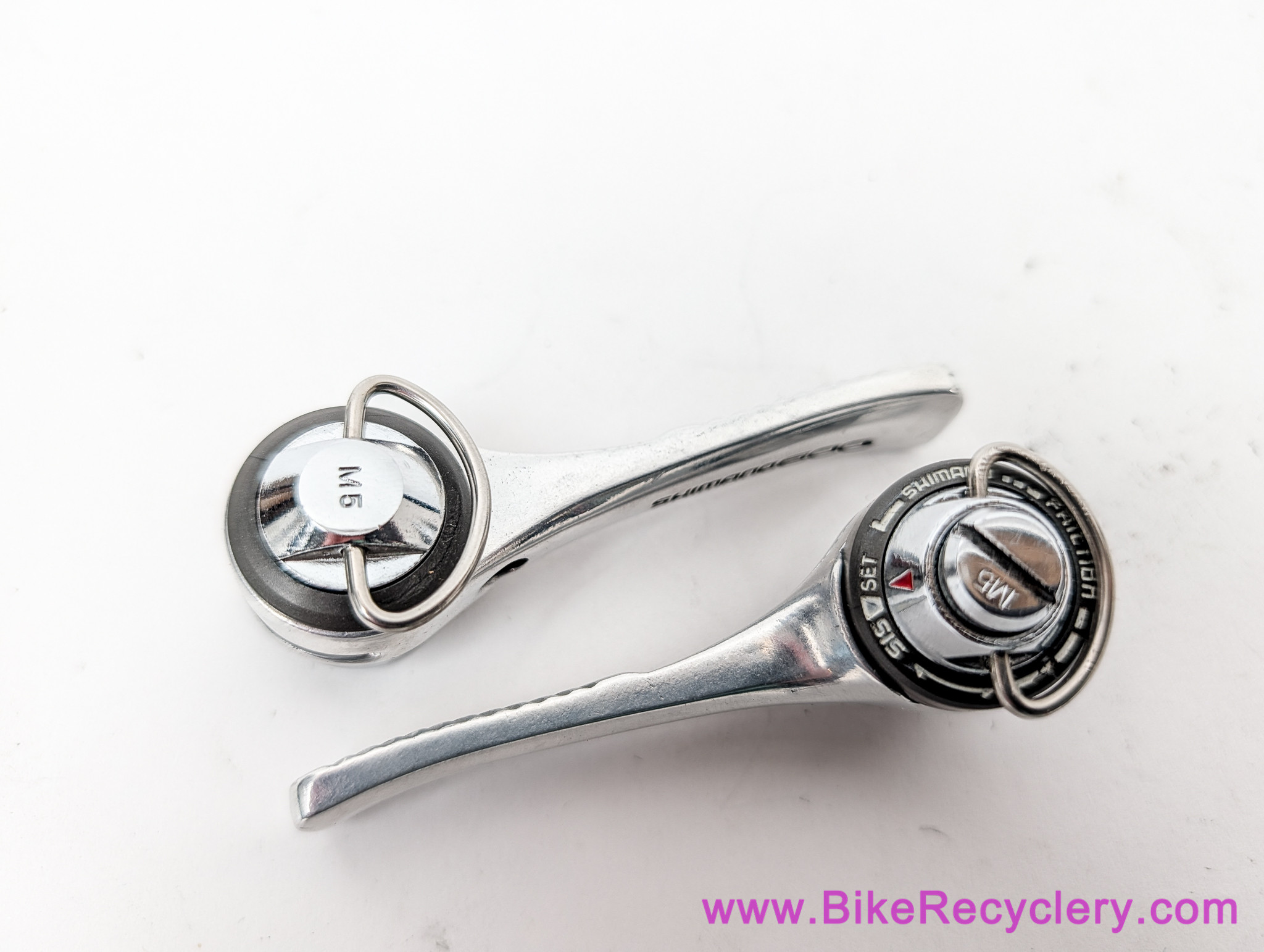 Shimano 600EX SL-6208 Downtube Shifters: 6 Speed - Braze (MINT