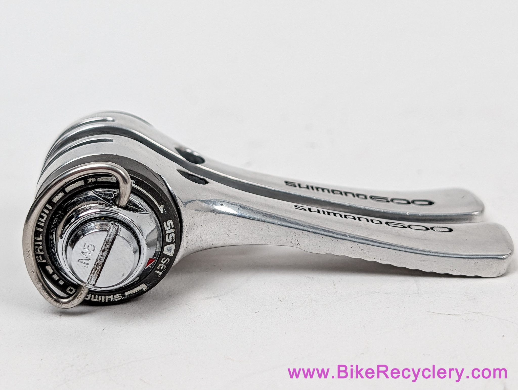 Shimano 600EX SL-6208 Downtube Shifters: 6 Speed - Braze (MINT