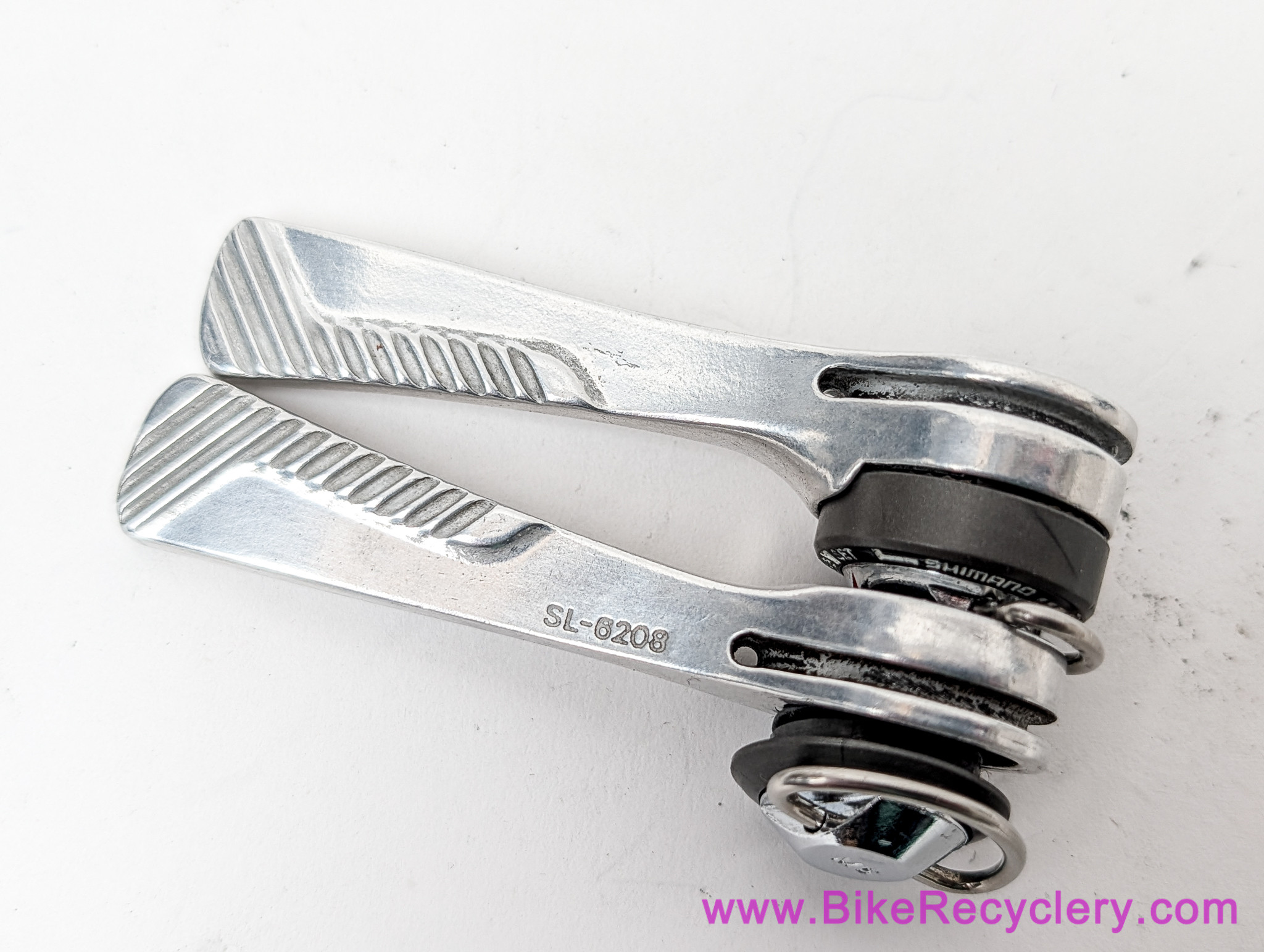 Shimano 600EX SL-6208 Downtube Shifters: 6 Speed - Braze  (MINT)