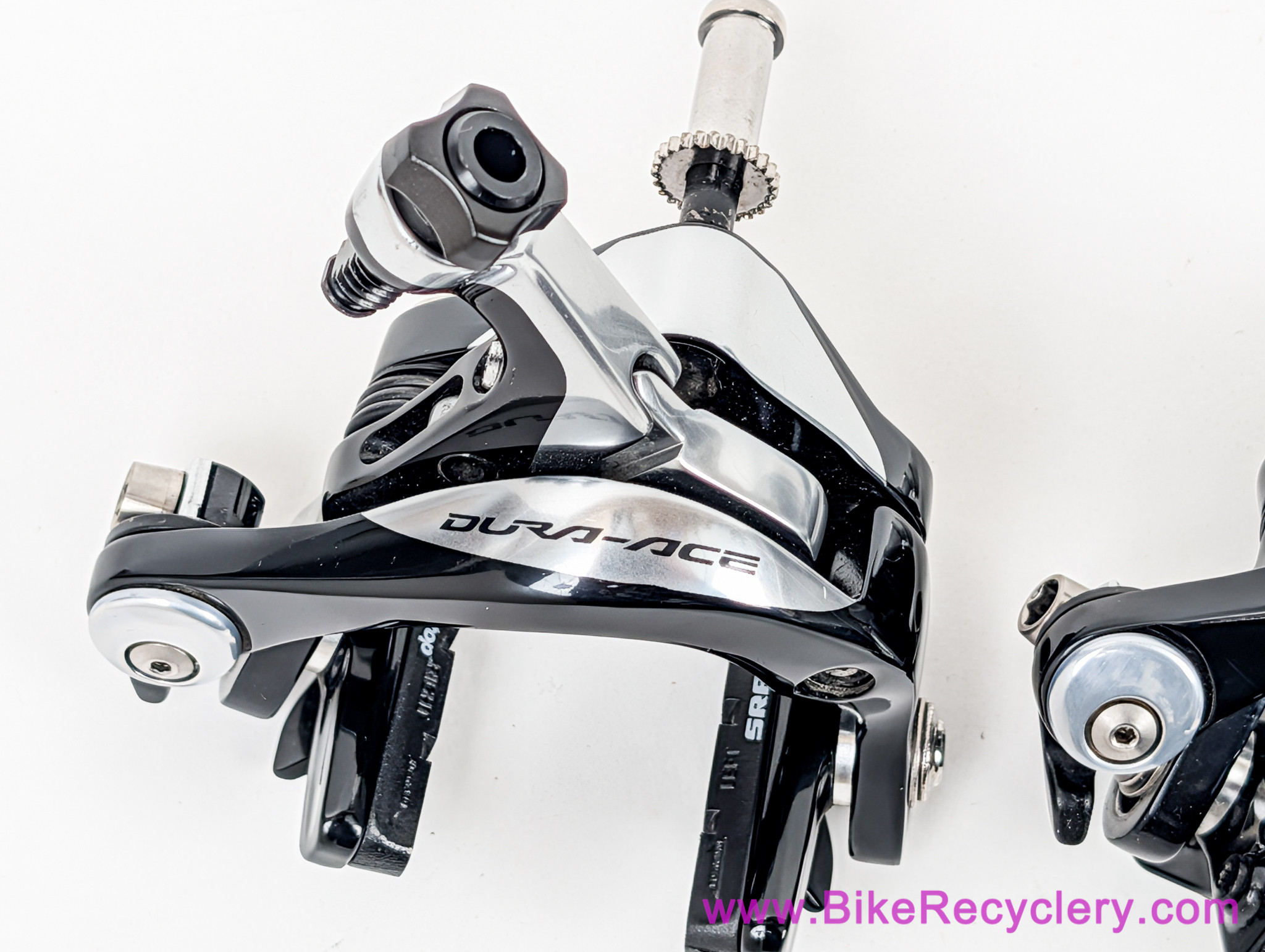 Shimano Dura Ace BR-9000 Brakeset: Dual Pivot - Black/Silver (Low