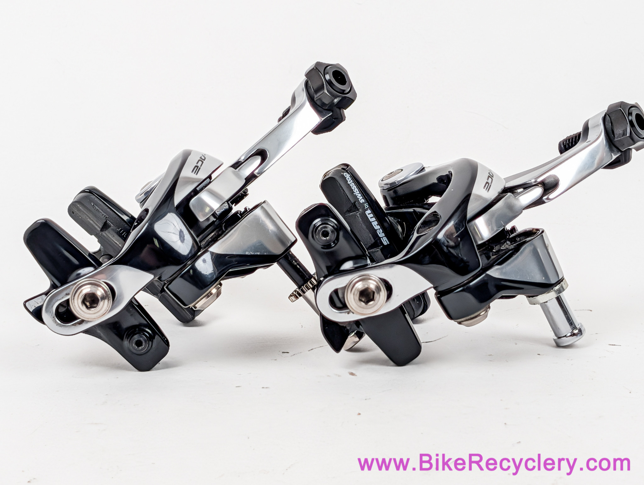 Shimano Dura Ace BR-9000 Brakeset: Dual Pivot - Black/Silver (Low Miles Near Mint)