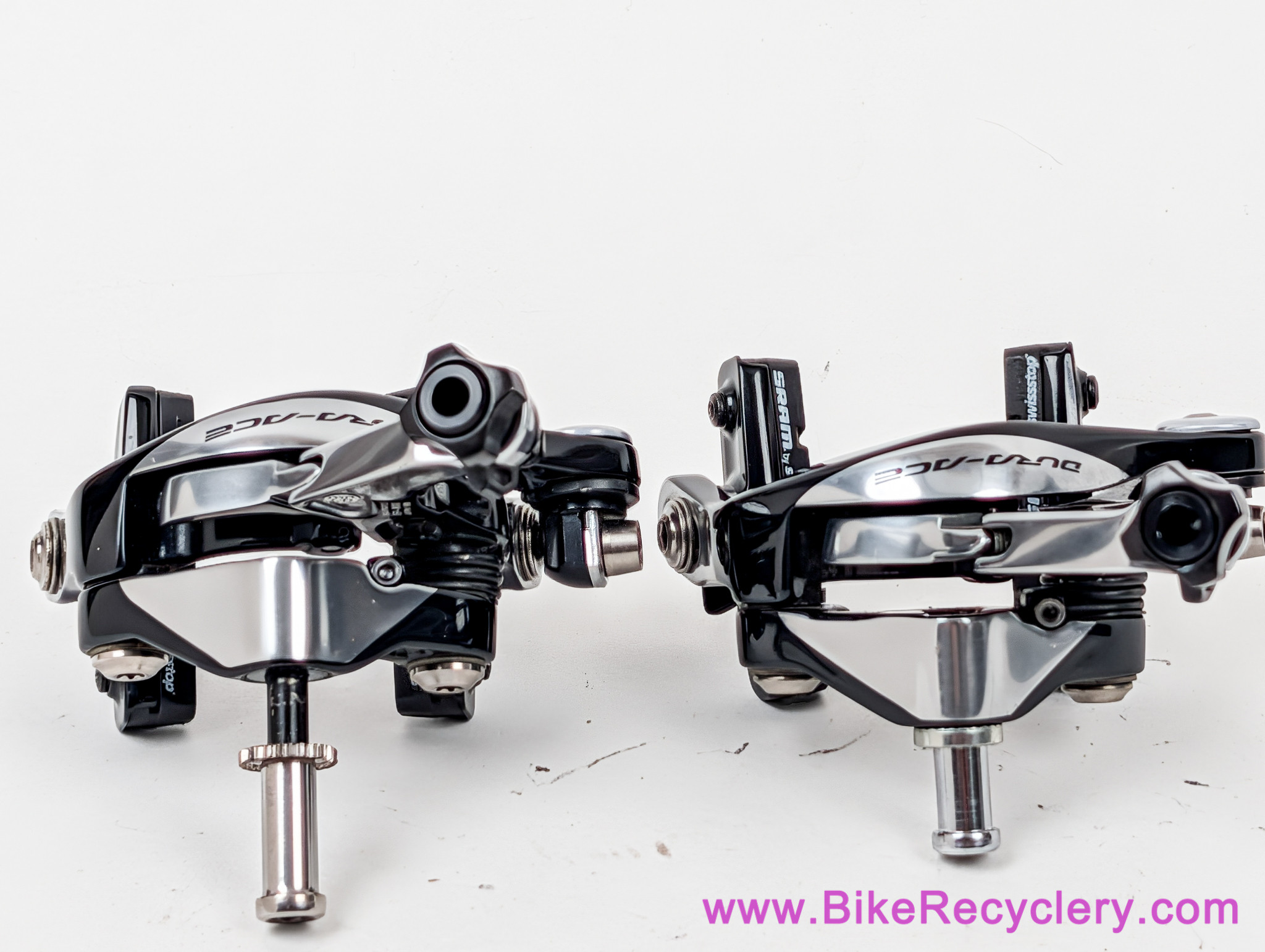 Shimano Dura Ace BR-9000 Brakeset: Dual Pivot - Black/Silver (Low Miles Near Mint)
