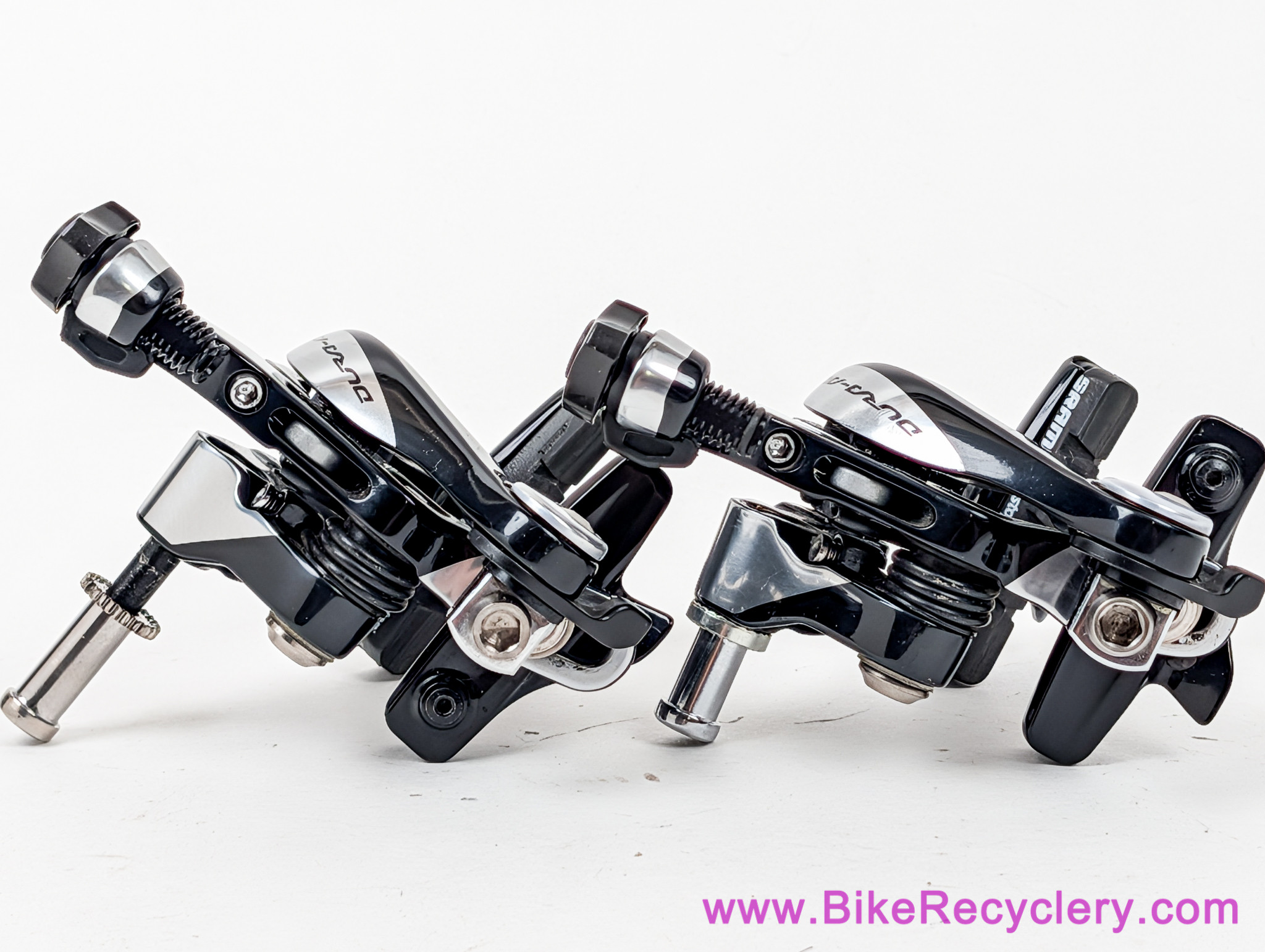 Shimano Dura Ace BR-9000 Brakeset: Dual Pivot - Black/Silver (Low Miles Near Mint)