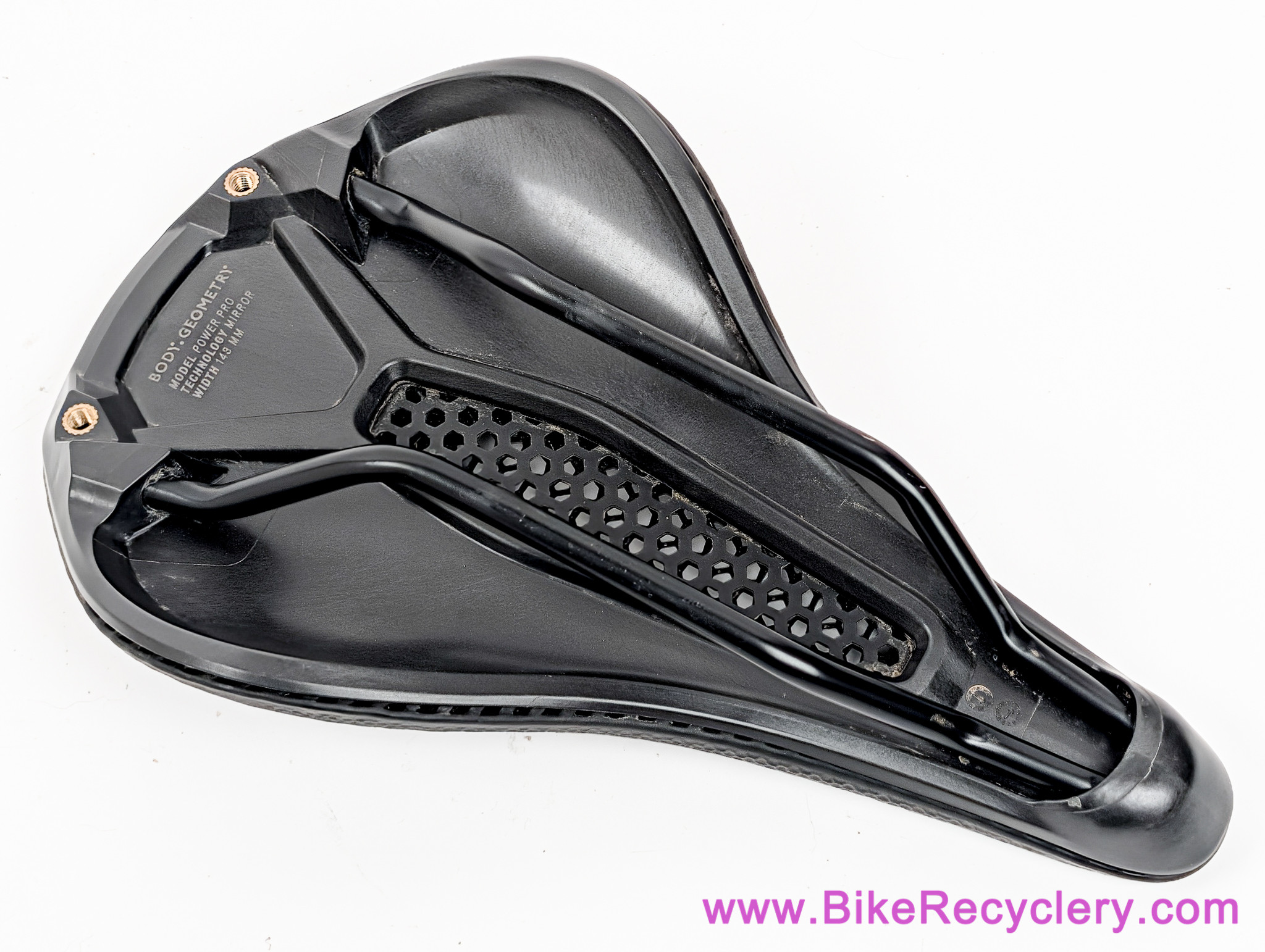 Specialized Power Pro w/ Mirror Saddle: 143mm - Ti Rails + Carbon