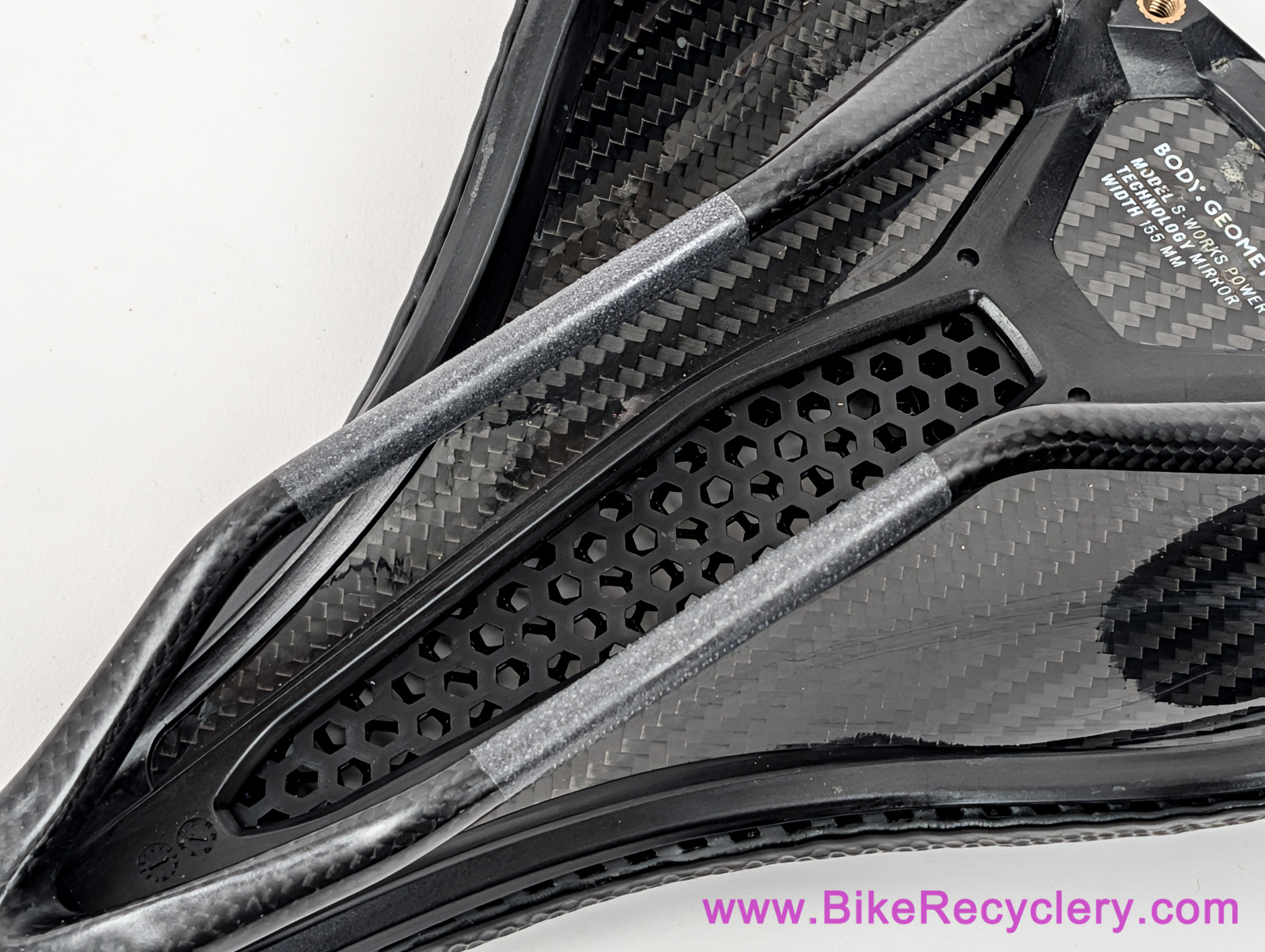Specialized Power Mirror S-Works Saddle: 155mm - Carbon Rails