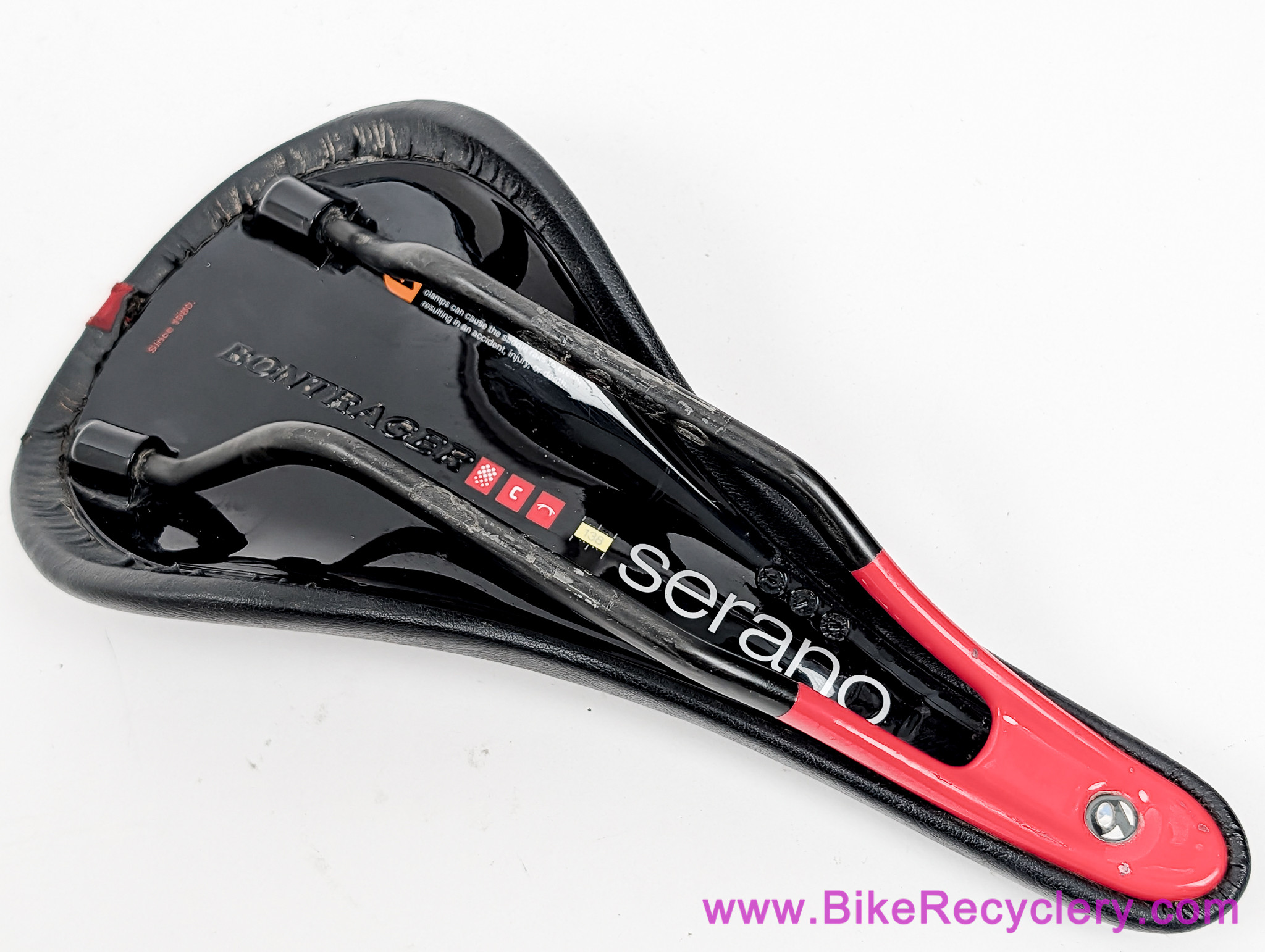 Bontrager Serano RXL Carbon Saddle: 138mm - Black (Low Miles Near Mint+)