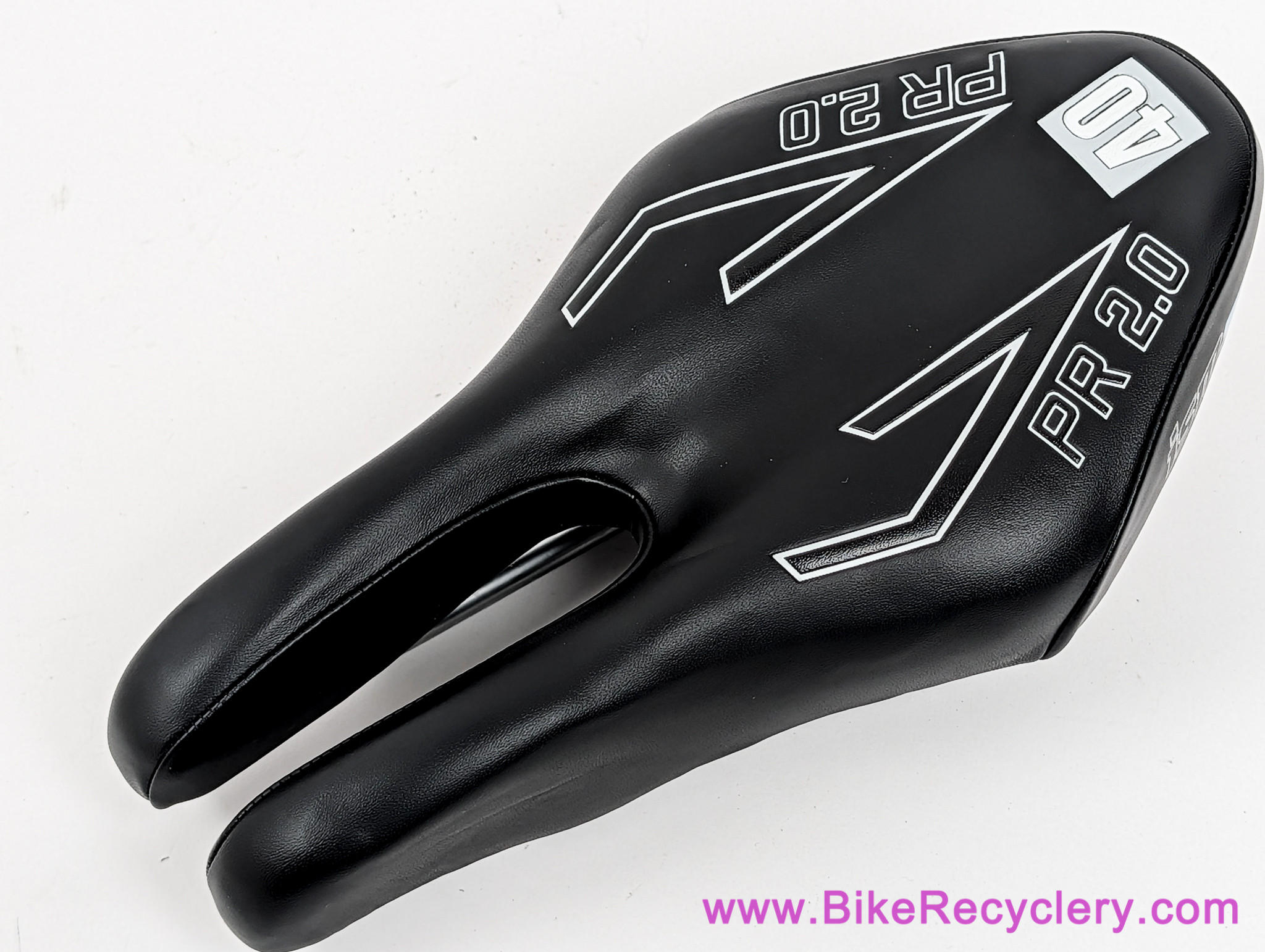 ISM PR 2.0 Split Noseless Saddle: 40 Series - Black (New Take-Off